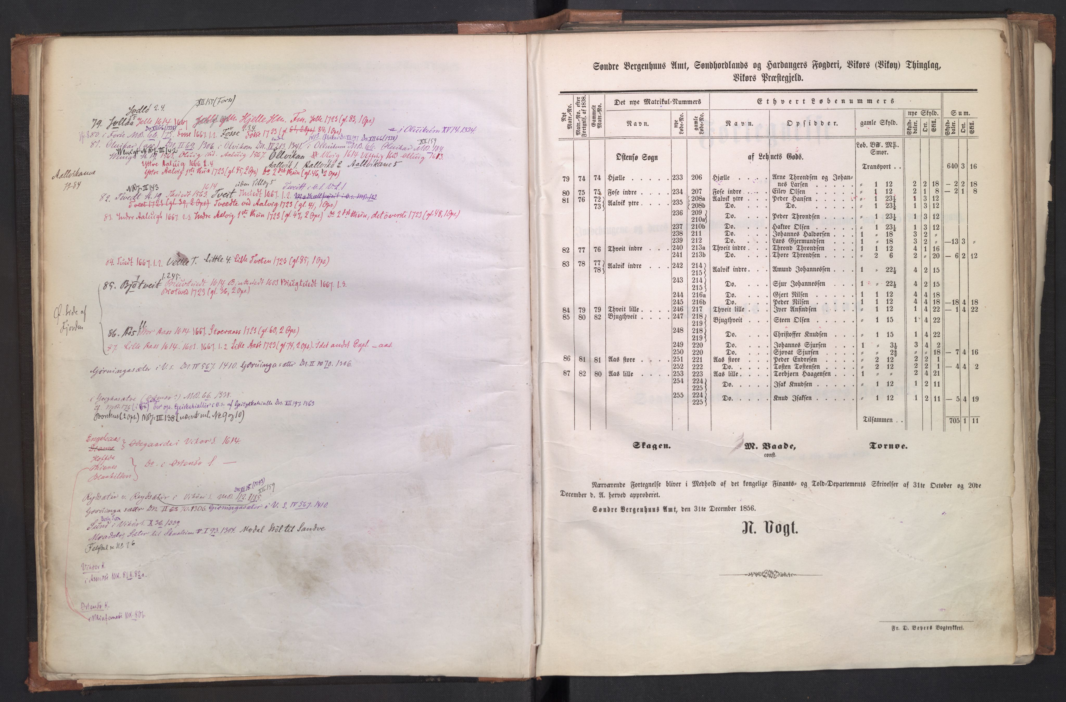 Rygh, AV/RA-PA-0034/F/Fb/L0011: Matrikkelen for 1838 - Søndre Bergenhus amt (Hordaaland fylke), 1838