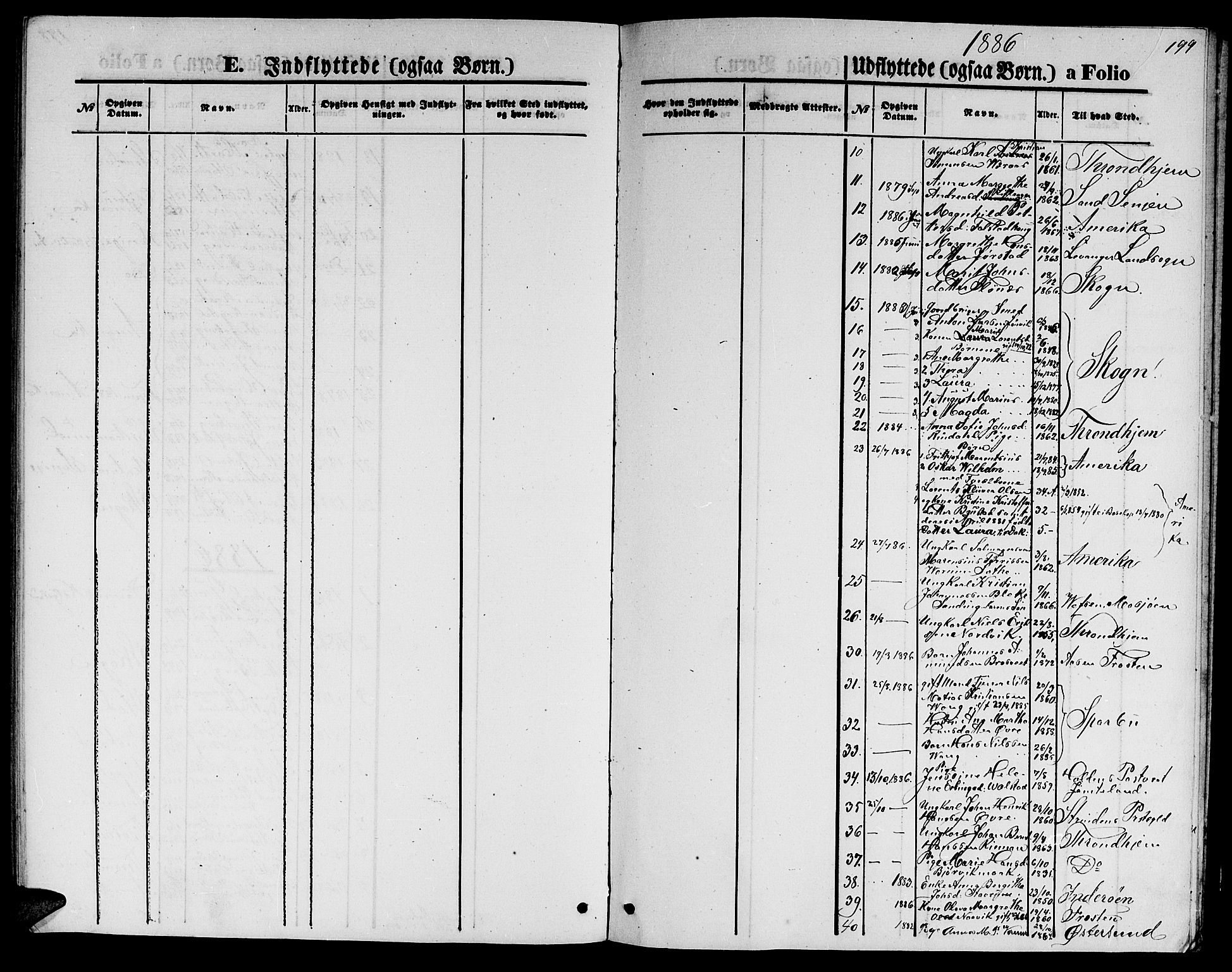 Ministerialprotokoller, klokkerbøker og fødselsregistre - Nord-Trøndelag, AV/SAT-A-1458/722/L0225: Klokkerbok nr. 722C01, 1871-1888, s. 199