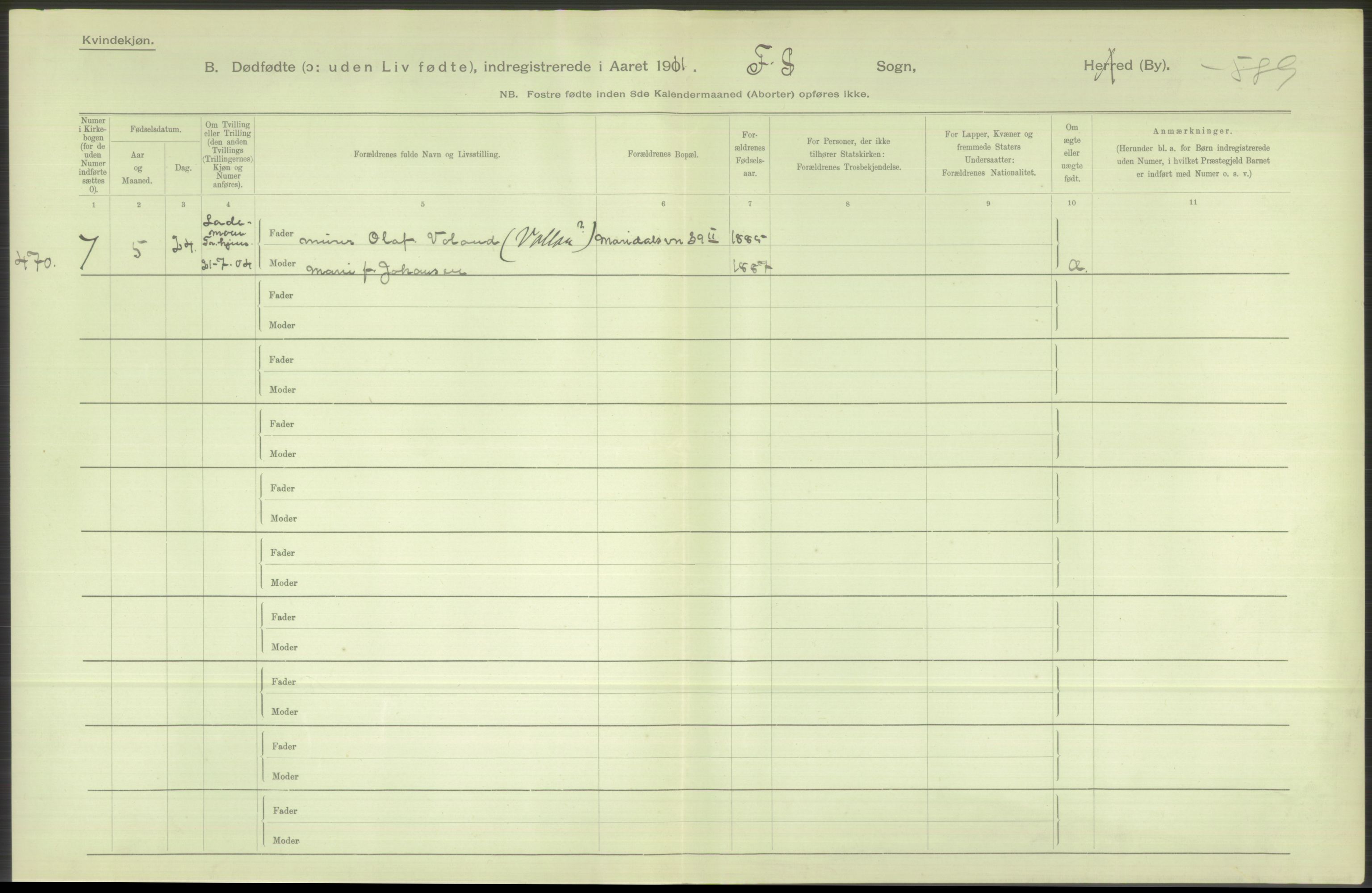 Statistisk sentralbyrå, Sosiodemografiske emner, Befolkning, AV/RA-S-2228/D/Df/Dfb/Dfba/L0010: Kristiania: Døde kvinner samt dødfødte., 1911, s. 176