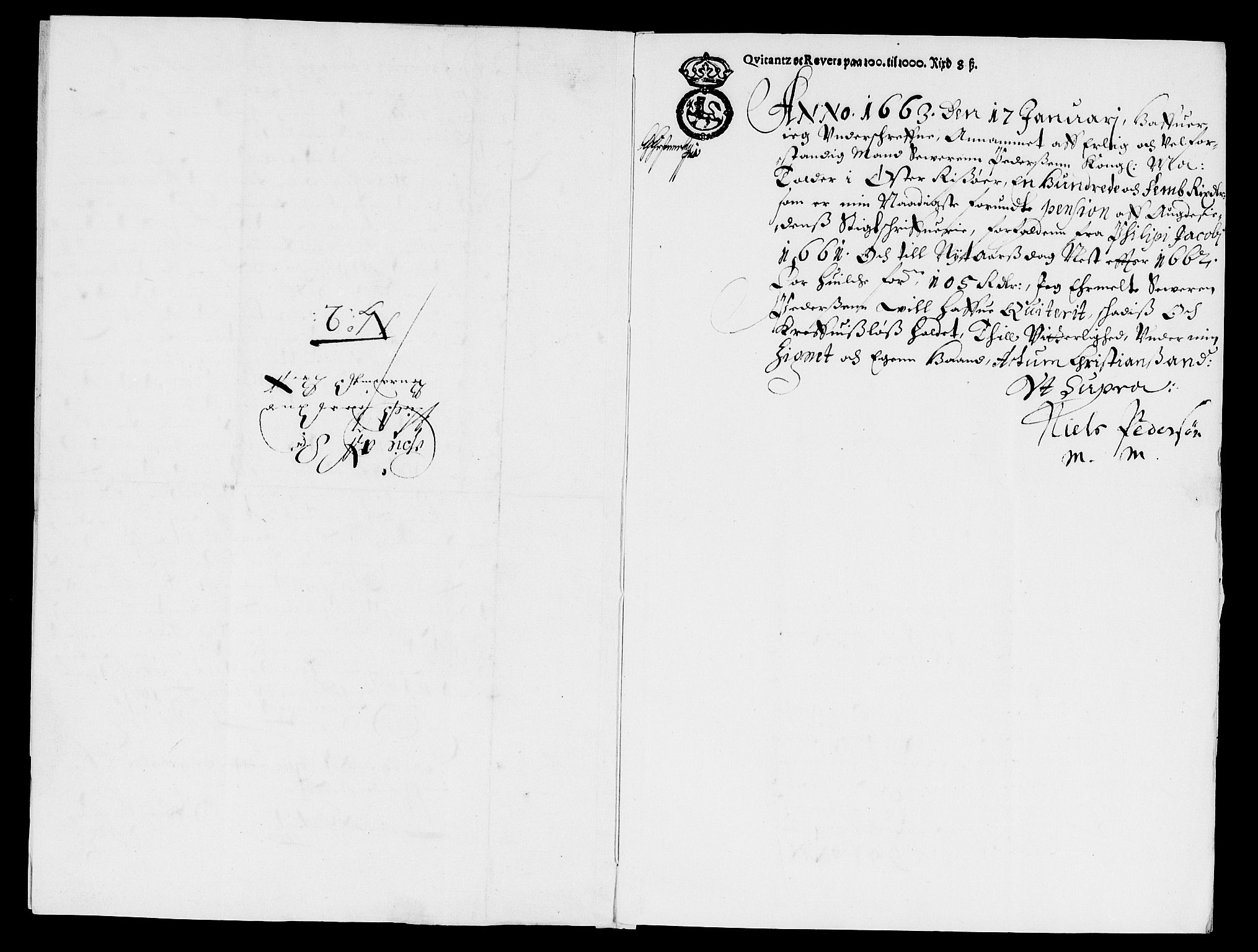 Rentekammeret inntil 1814, Reviderte regnskaper, Lensregnskaper, RA/EA-5023/R/Rb/Rbq/L0051: Nedenes len. Mandals len. Råbyggelag., 1661