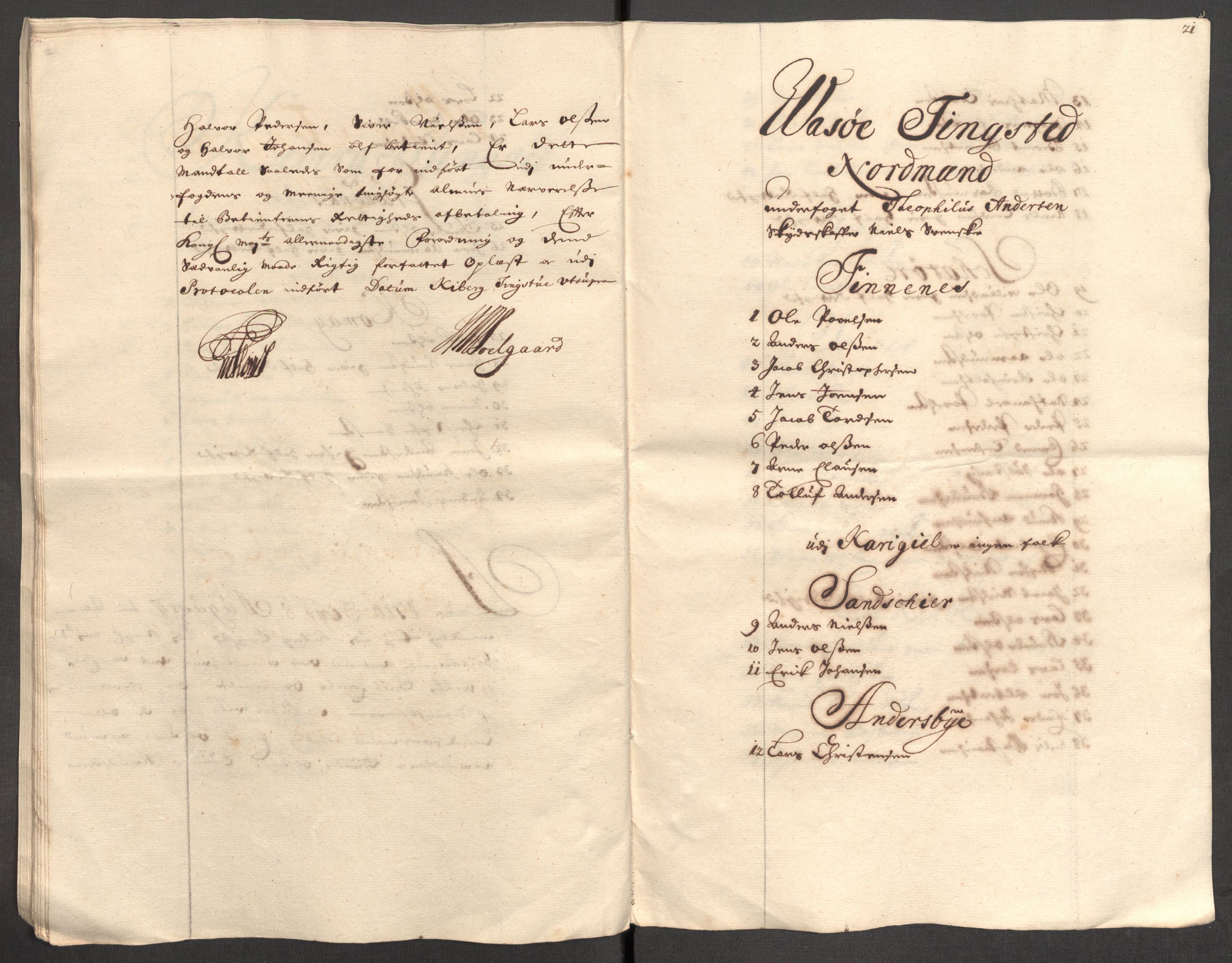 Rentekammeret inntil 1814, Reviderte regnskaper, Fogderegnskap, AV/RA-EA-4092/R69/L4855: Fogderegnskap Finnmark/Vardøhus, 1709-1712, s. 235