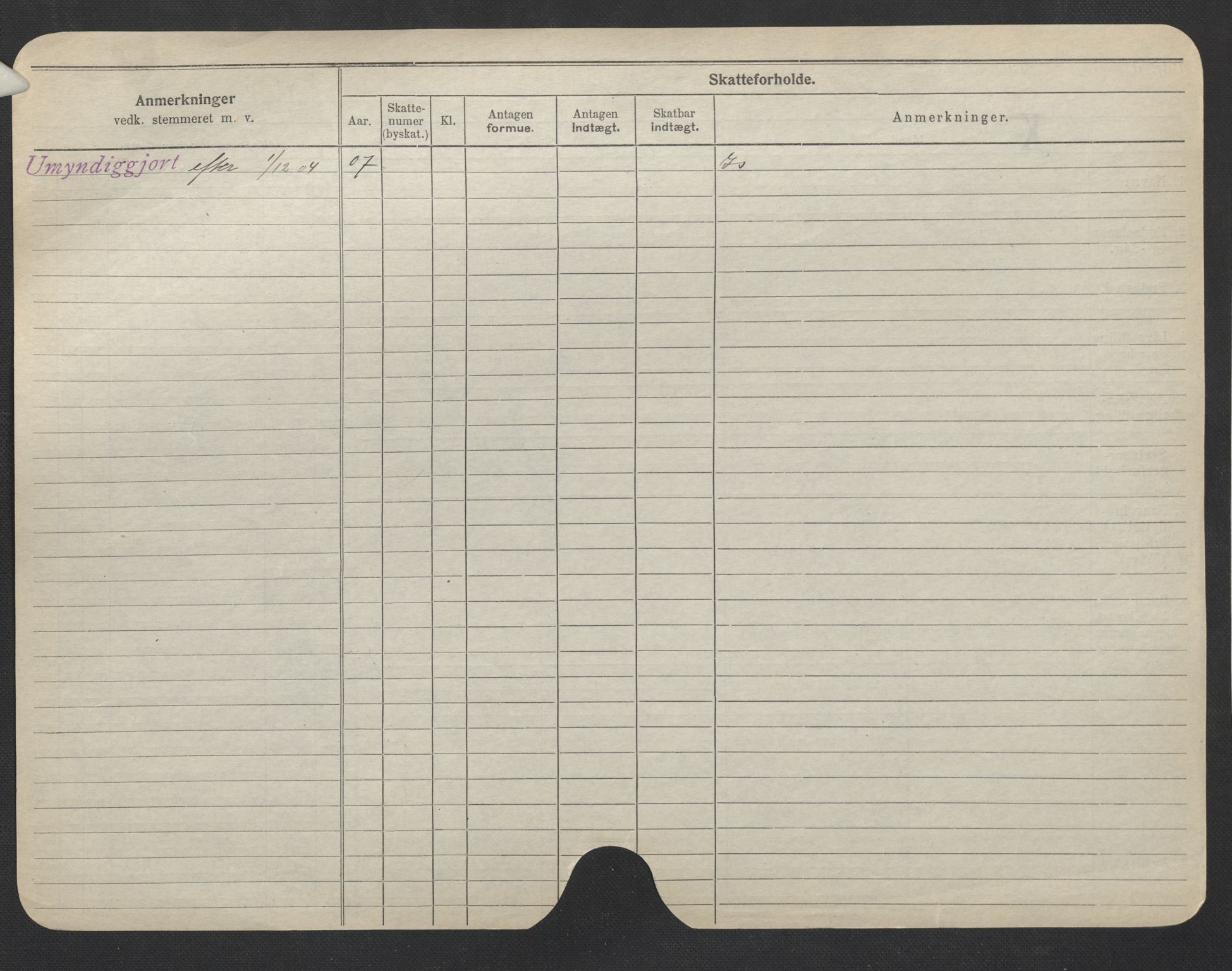 Oslo folkeregister, Registerkort, AV/SAO-A-11715/F/Fa/Fac/L0007: Menn, 1906-1914, s. 349b