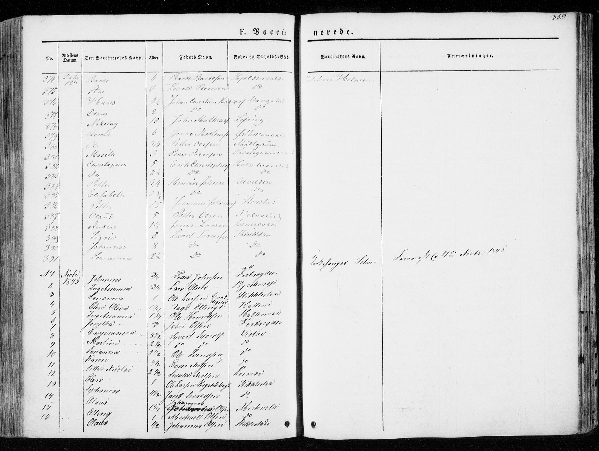 Ministerialprotokoller, klokkerbøker og fødselsregistre - Nord-Trøndelag, AV/SAT-A-1458/723/L0239: Ministerialbok nr. 723A08, 1841-1851, s. 359