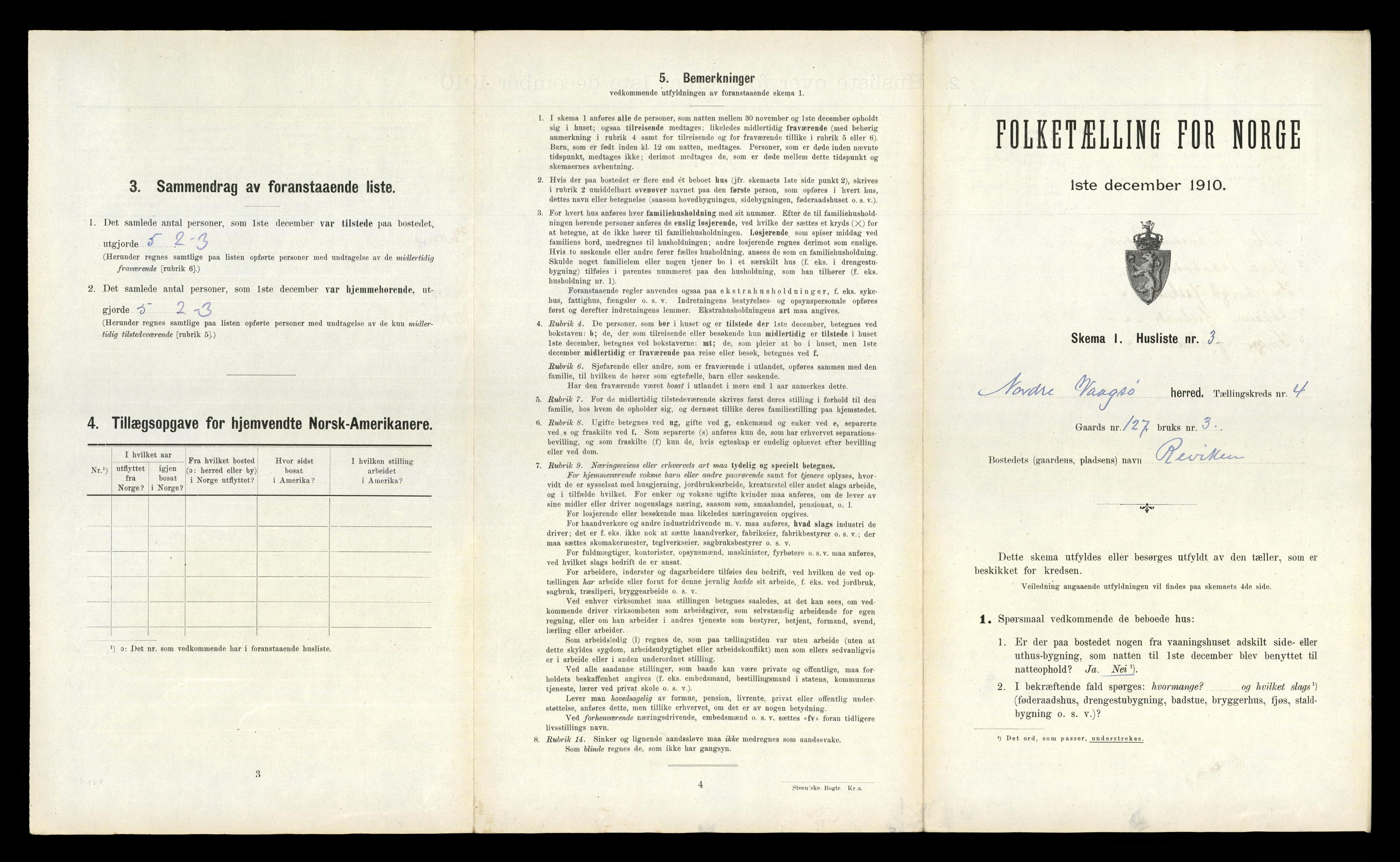 RA, Folketelling 1910 for 1440 Nord-Vågsøy herred, 1910, s. 209