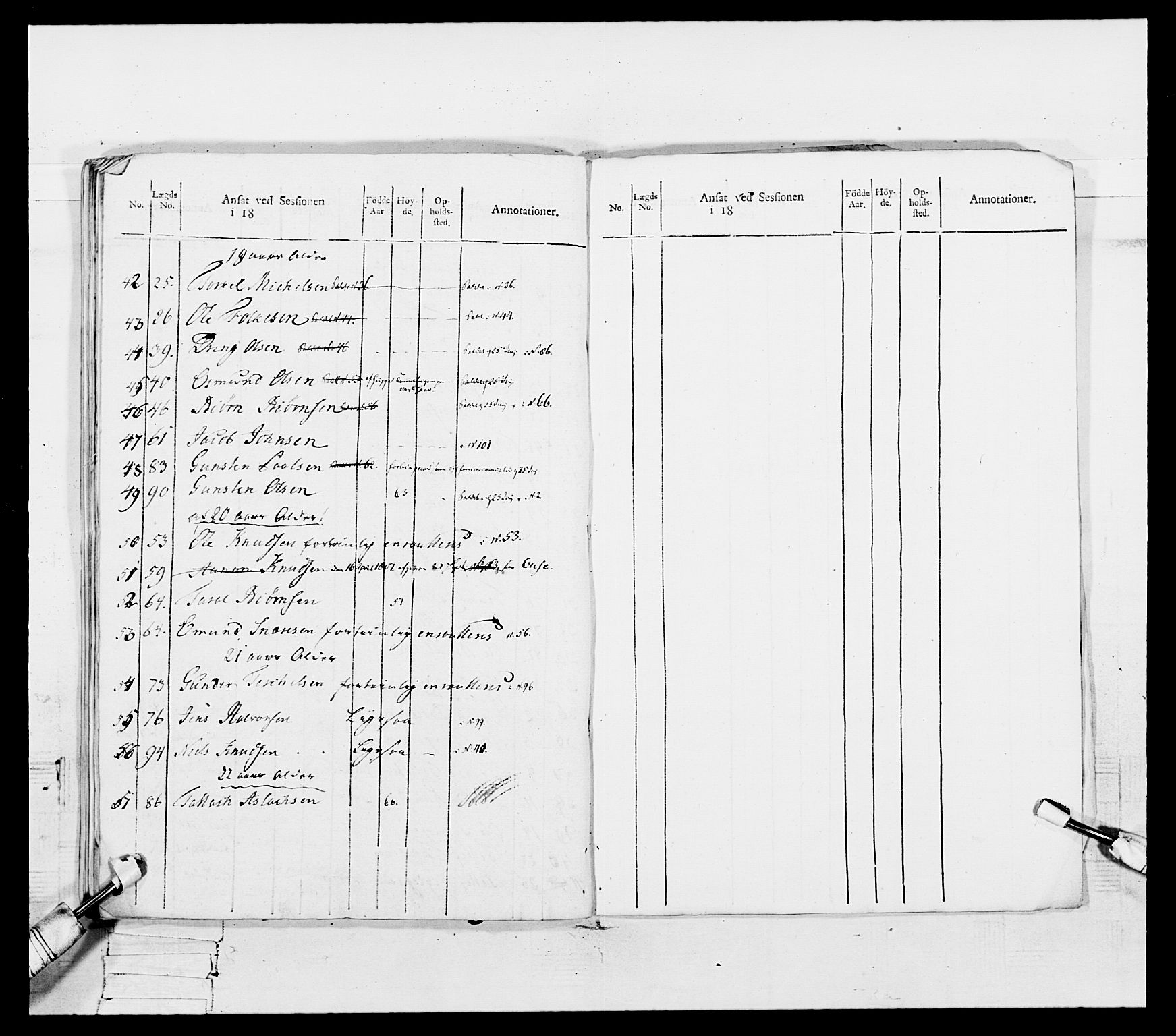 Generalitets- og kommissariatskollegiet, Det kongelige norske kommissariatskollegium, AV/RA-EA-5420/E/Eh/L0109: Vesterlenske nasjonale infanteriregiment, 1806, s. 40