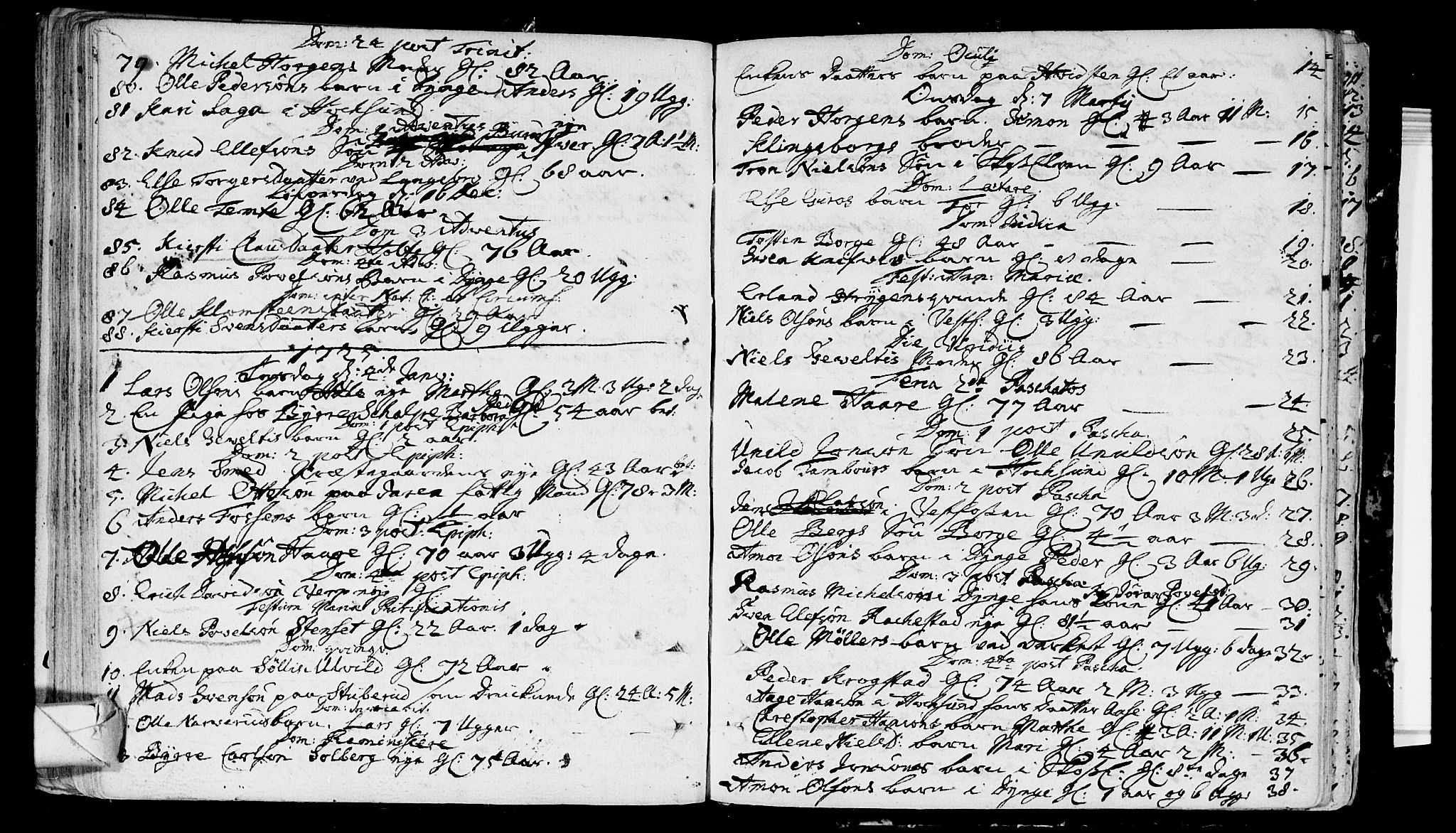 Eiker kirkebøker, AV/SAKO-A-4/F/Fa/L0006: Ministerialbok nr. I 6 /1, 1705-1733
