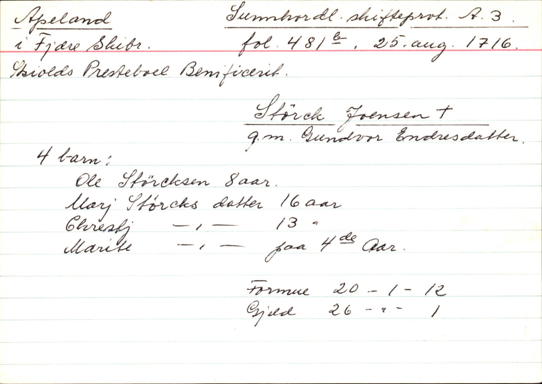 Skiftekort ved Statsarkivet i Bergen, SAB/SKIFTEKORT/004/L0002: Skifteprotokoll nr. 3, 1708-1717, s. 173