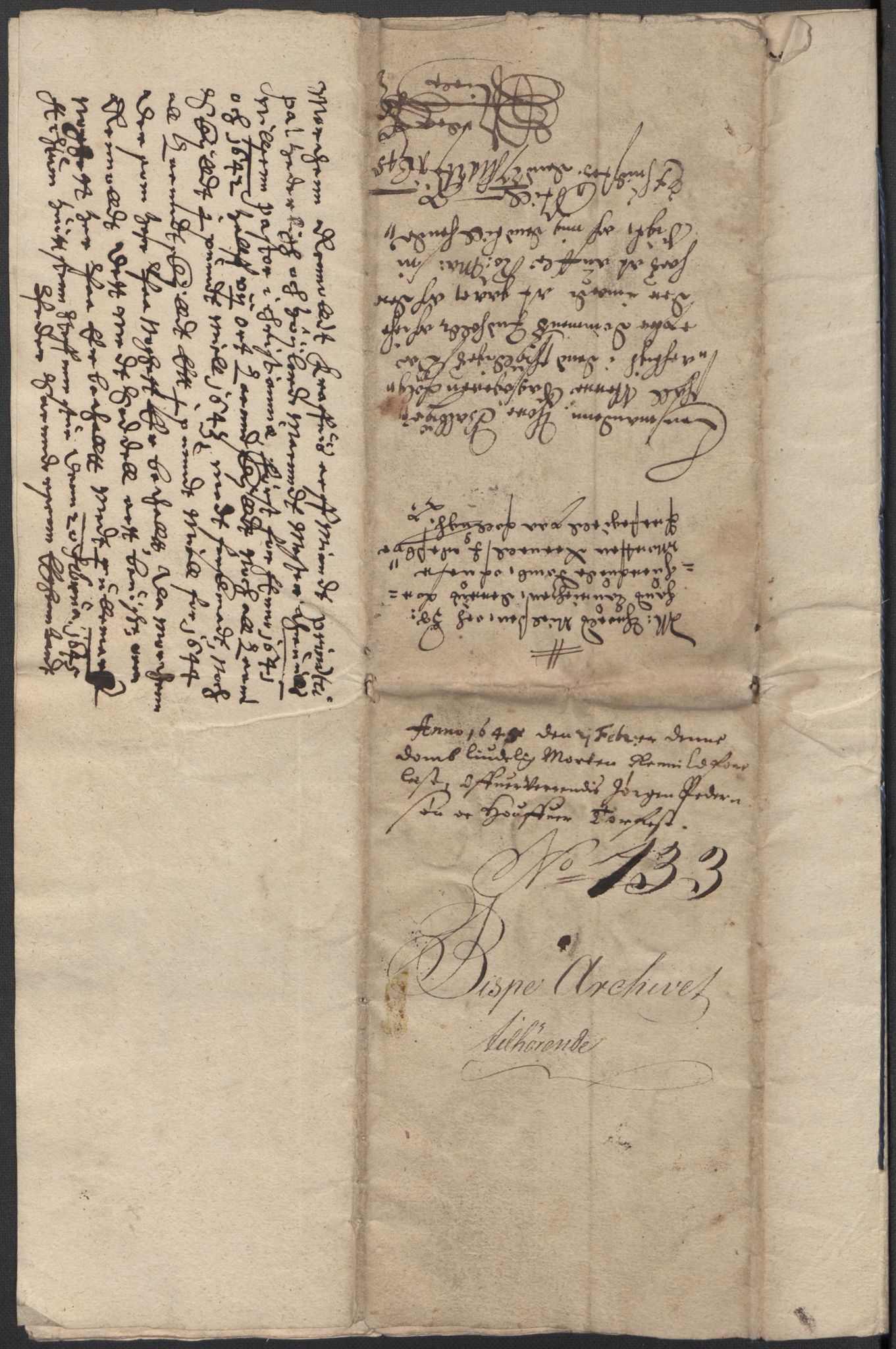 Riksarkivets diplomsamling, AV/RA-EA-5965/F15/L0006: Prestearkiv - Akershus, 1593-1865, s. 232