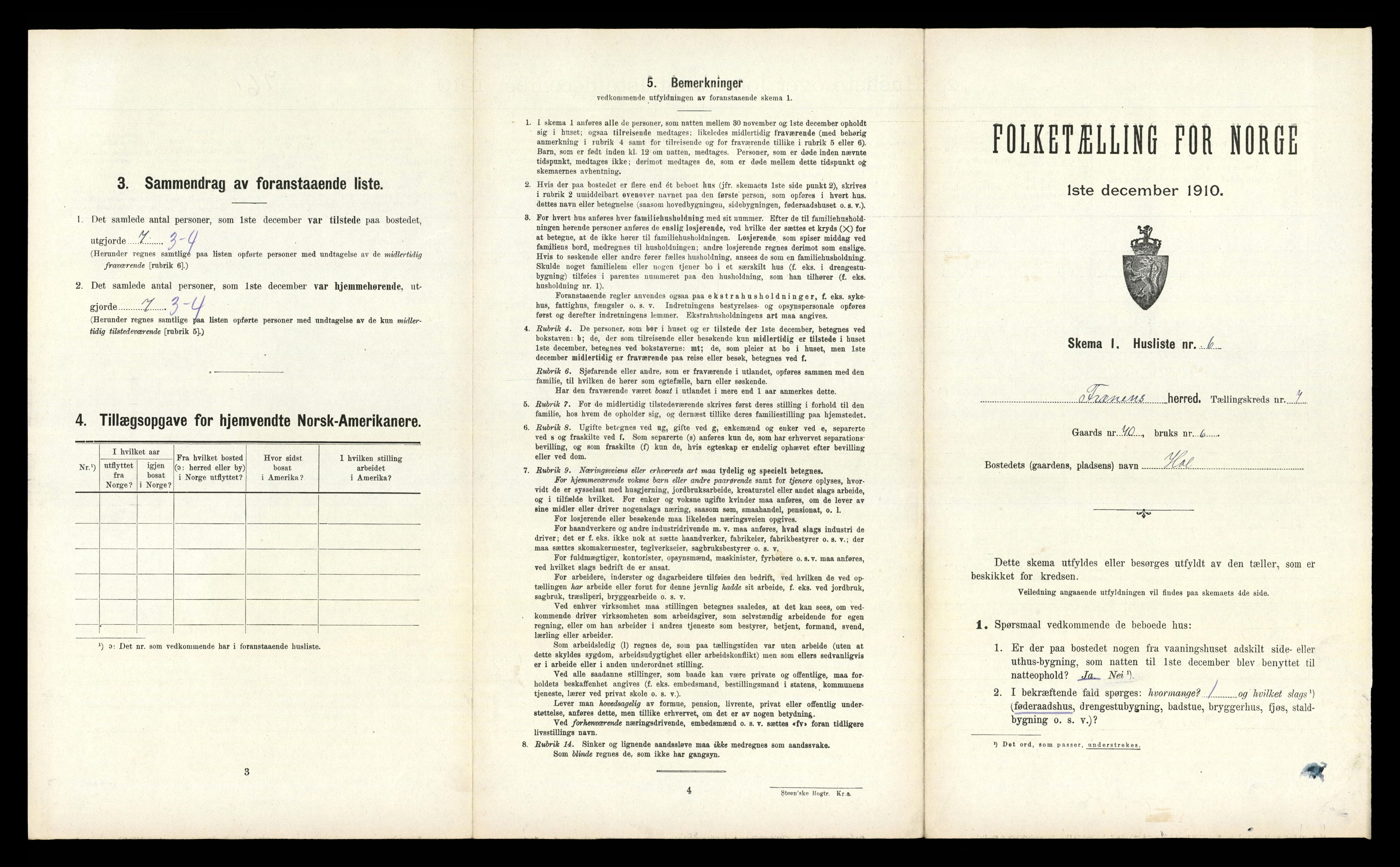 RA, Folketelling 1910 for 1548 Fræna herred, 1910, s. 816