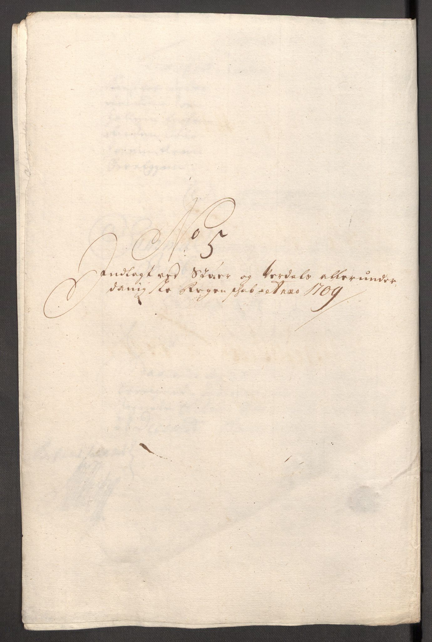 Rentekammeret inntil 1814, Reviderte regnskaper, Fogderegnskap, RA/EA-4092/R62/L4199: Fogderegnskap Stjørdal og Verdal, 1709, s. 125
