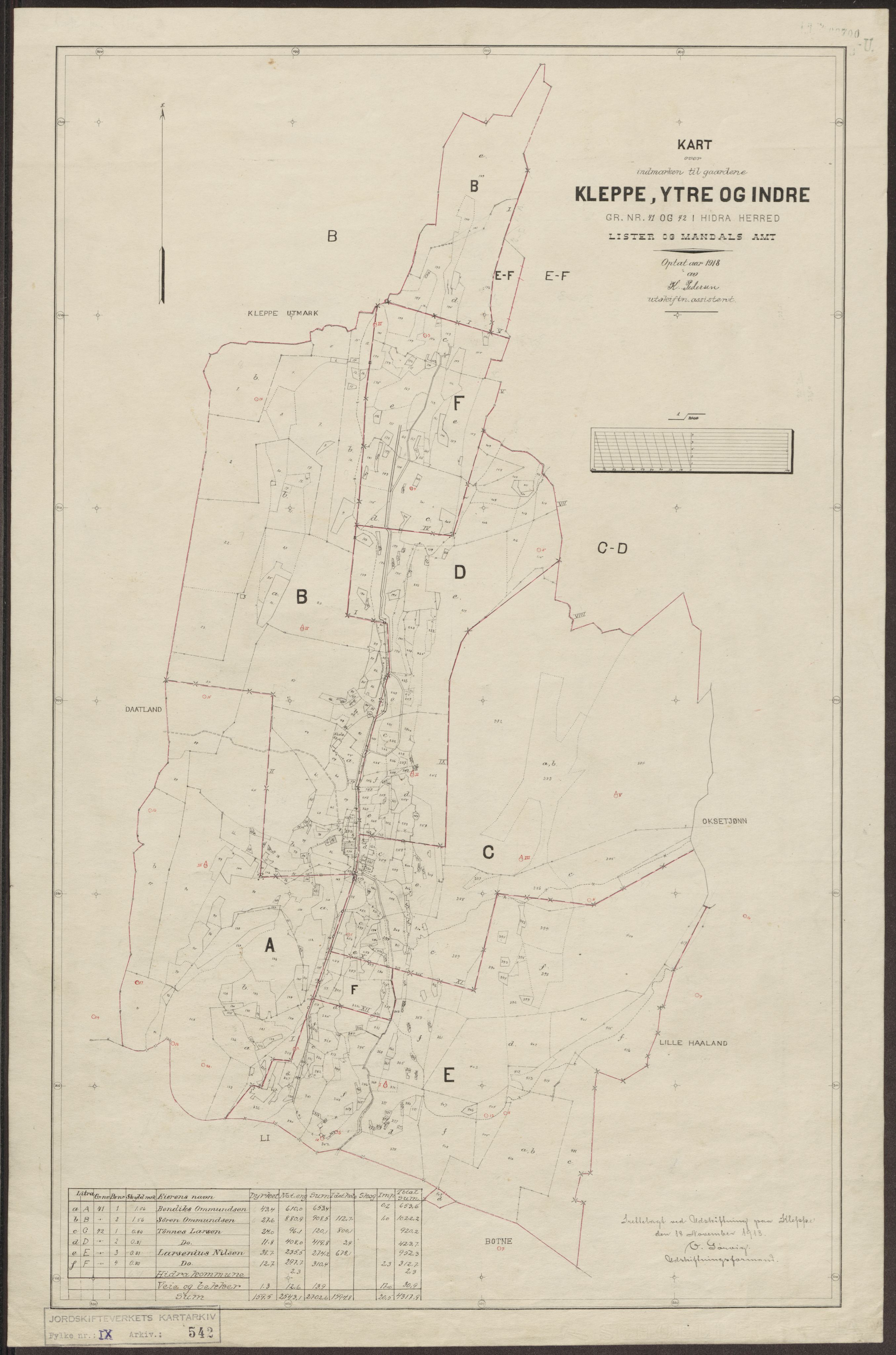 Jordskifteverkets kartarkiv, AV/RA-S-3929/T, 1859-1988, s. 619