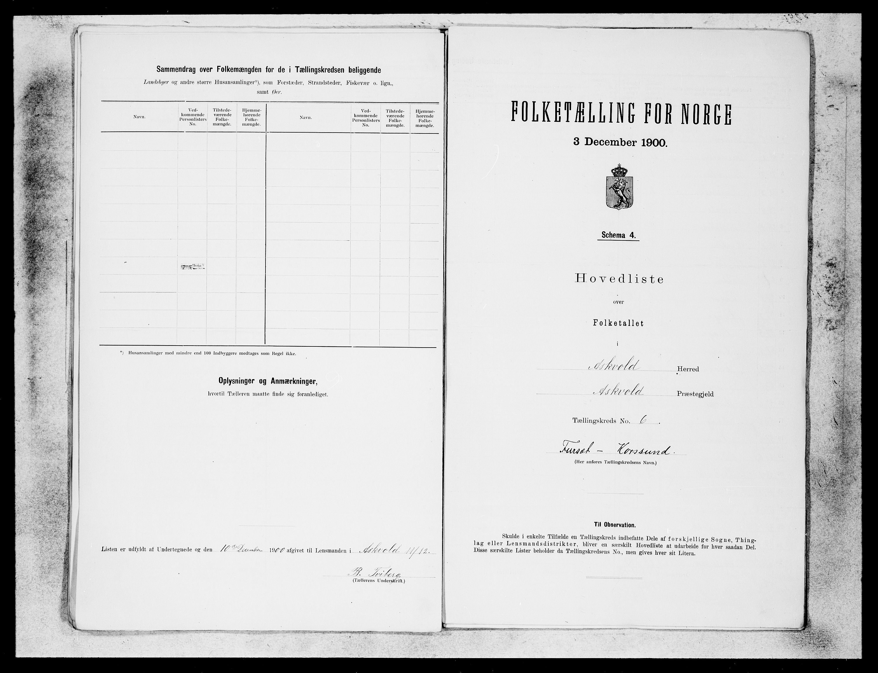 SAB, Folketelling 1900 for 1428 Askvoll herred, 1900, s. 13