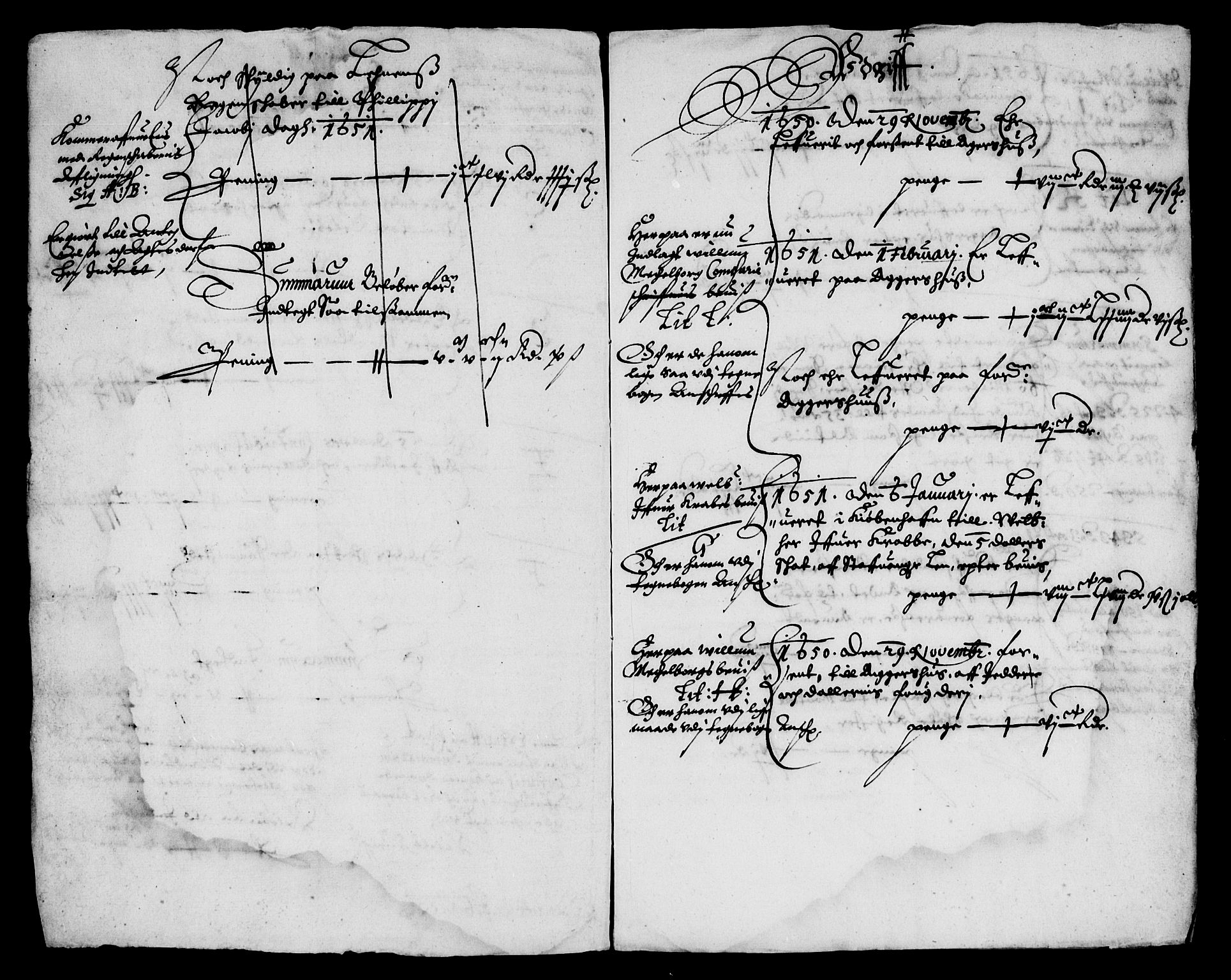 Rentekammeret inntil 1814, Reviderte regnskaper, Lensregnskaper, AV/RA-EA-5023/R/Rb/Rbs/L0033: Stavanger len, 1649-1652