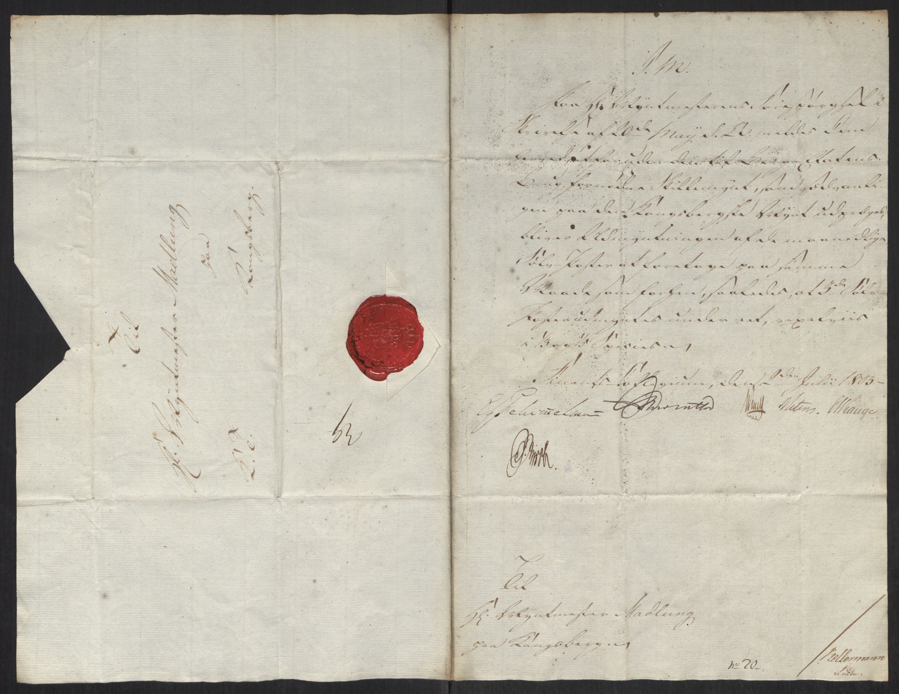Rentekammeret inntil 1814, Realistisk ordnet avdeling, RA/EA-4070/Oa/L0008: [Y6]: Embetsbrev til myntmesteren på Kongsberg (1797-1806 og 1808-1813), 1797-1813, s. 143
