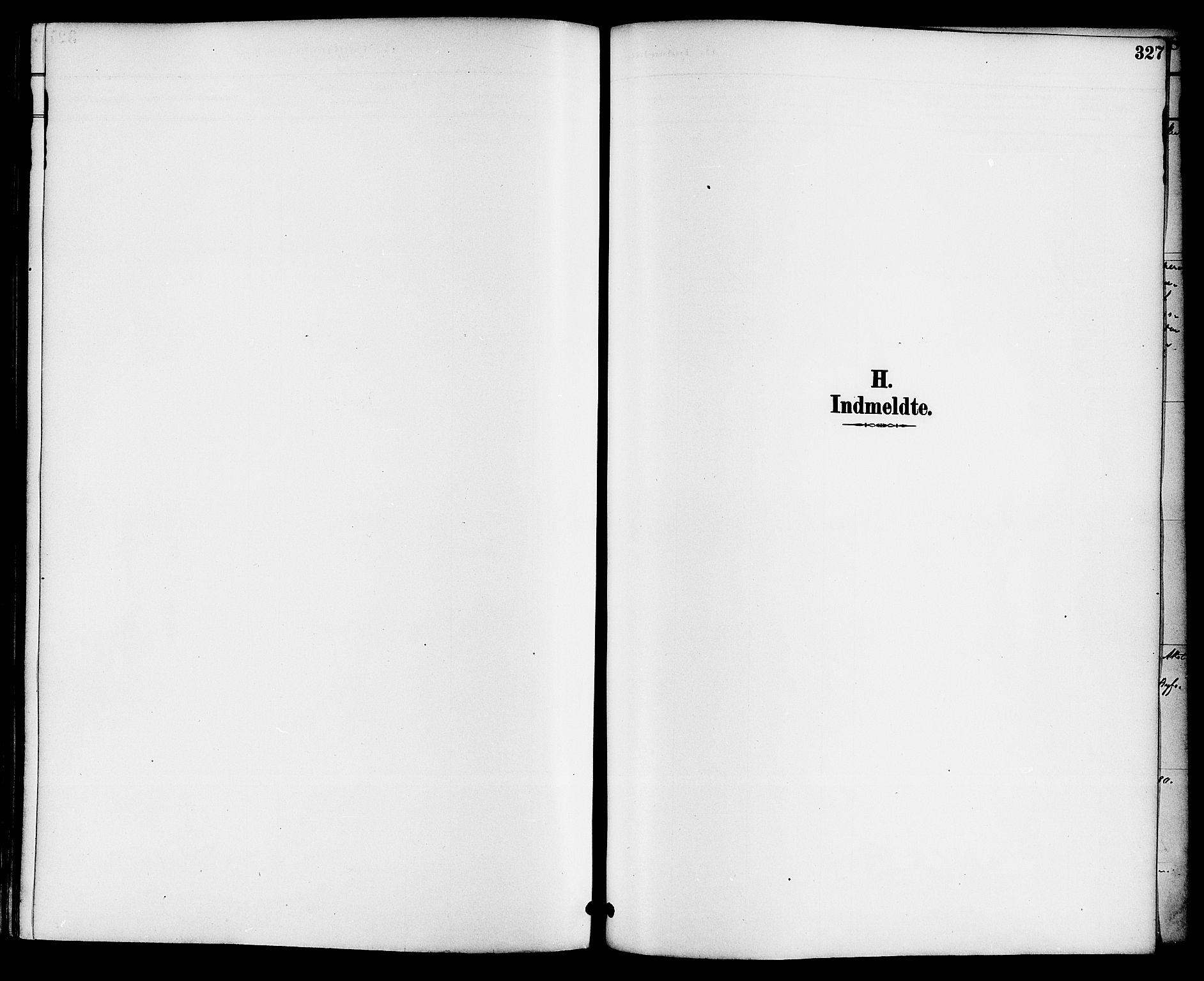Gjerpen kirkebøker, AV/SAKO-A-265/F/Fa/L0010: Ministerialbok nr. I 10, 1886-1895, s. 327