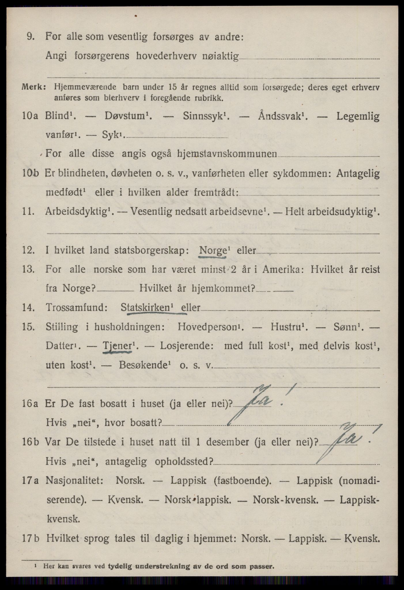 SAT, Folketelling 1920 for 1612 Hemne herred, 1920, s. 5343