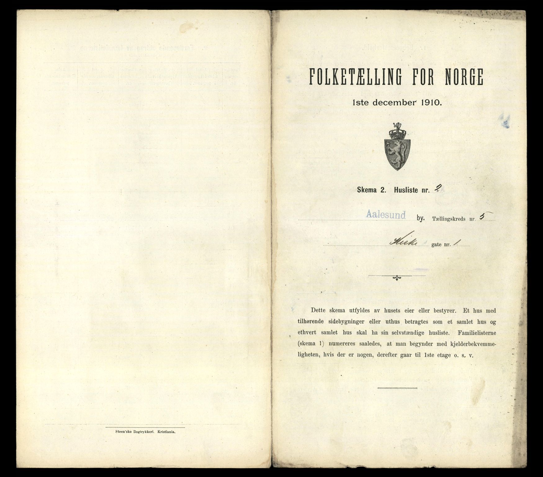 RA, Folketelling 1910 for 1501 Ålesund kjøpstad, 1910, s. 1891