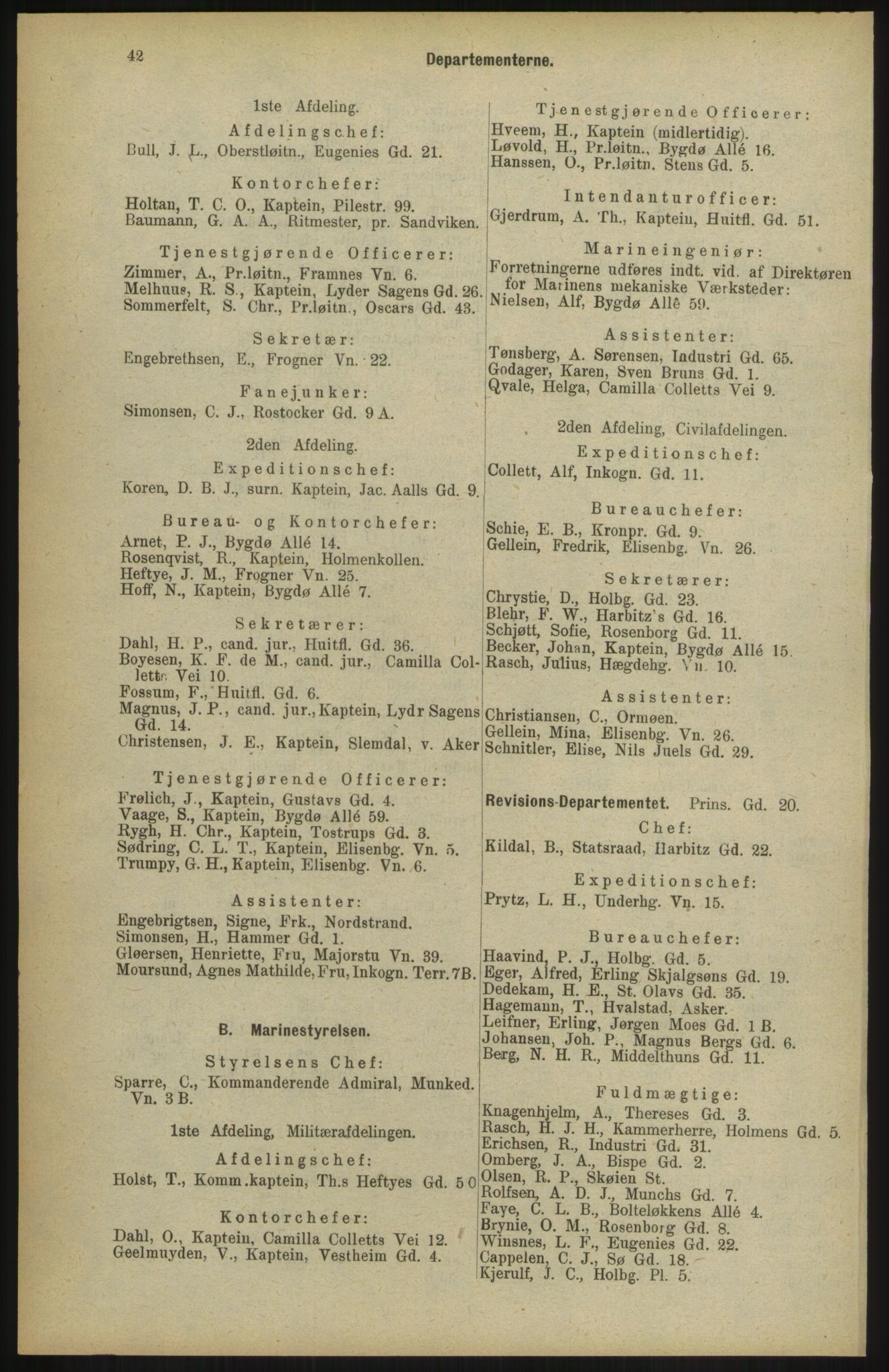 Kristiania/Oslo adressebok, PUBL/-, 1904, s. 42