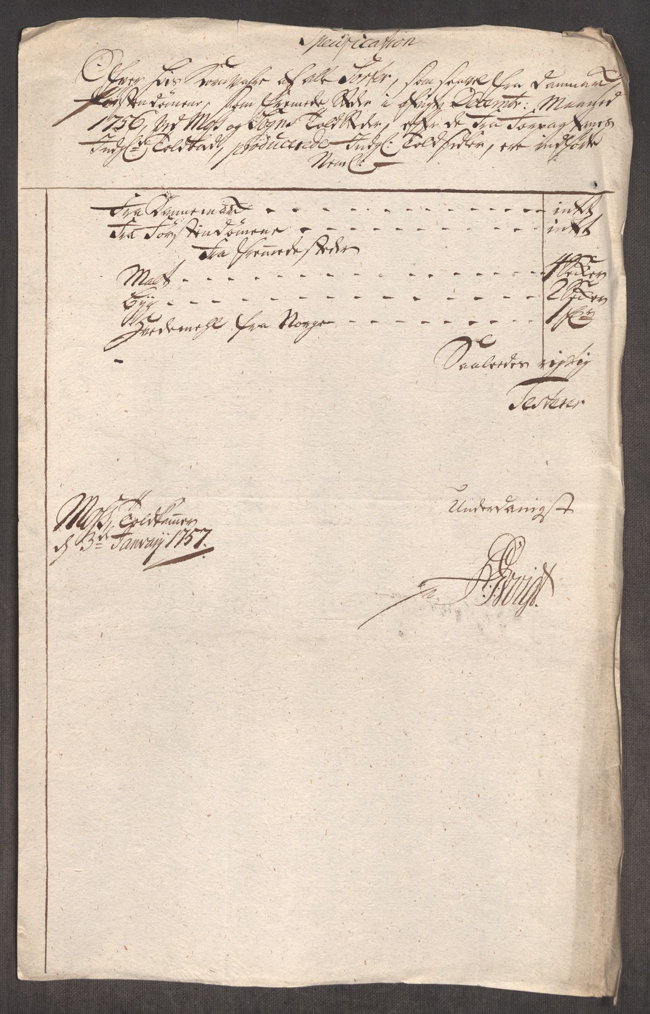 Rentekammeret inntil 1814, Realistisk ordnet avdeling, AV/RA-EA-4070/Oe/L0005: [Ø1]: Priskuranter, 1753-1757, s. 588