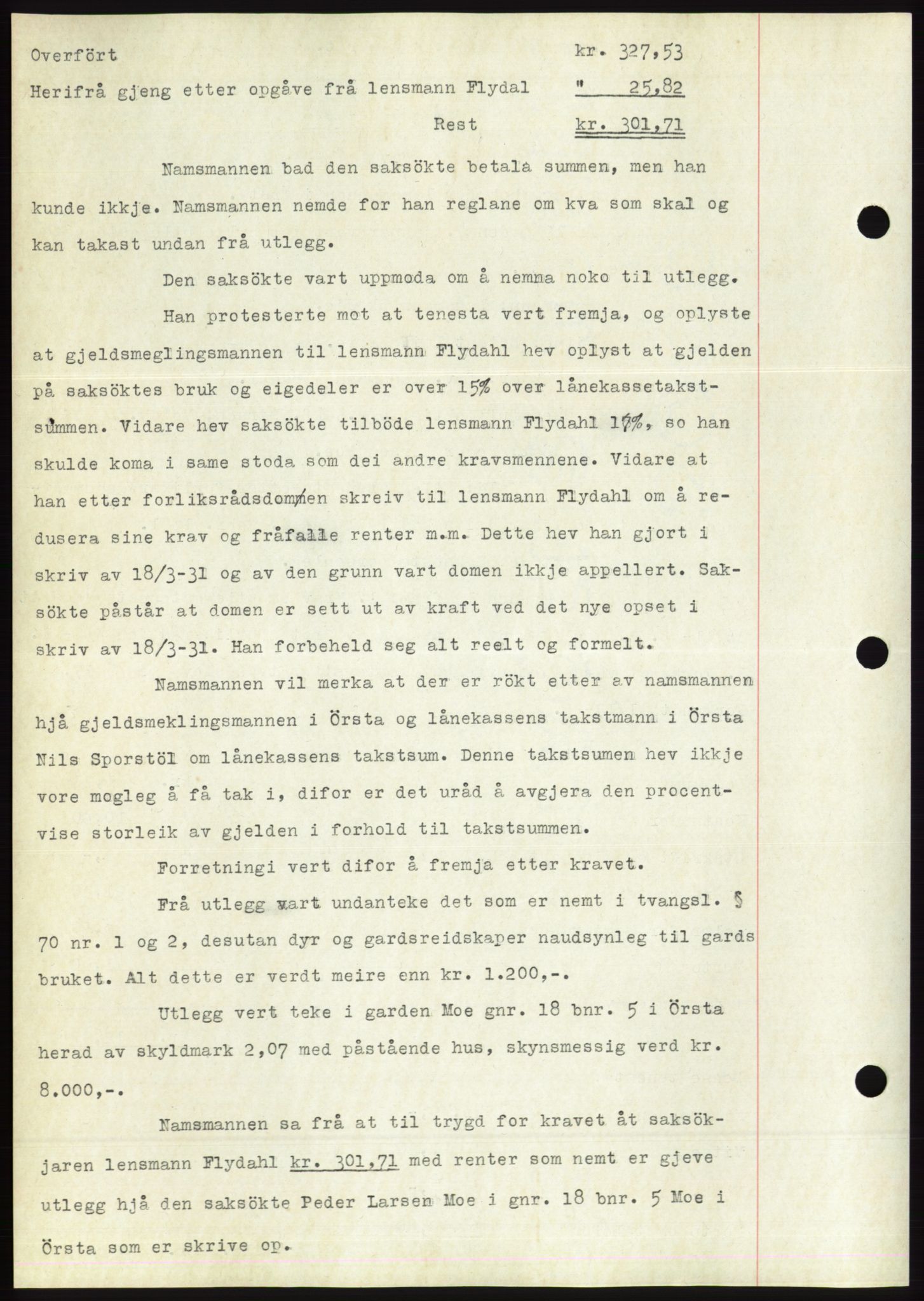 Søre Sunnmøre sorenskriveri, AV/SAT-A-4122/1/2/2C/L0060: Pantebok nr. 54, 1935-1936, Tingl.dato: 11.01.1936