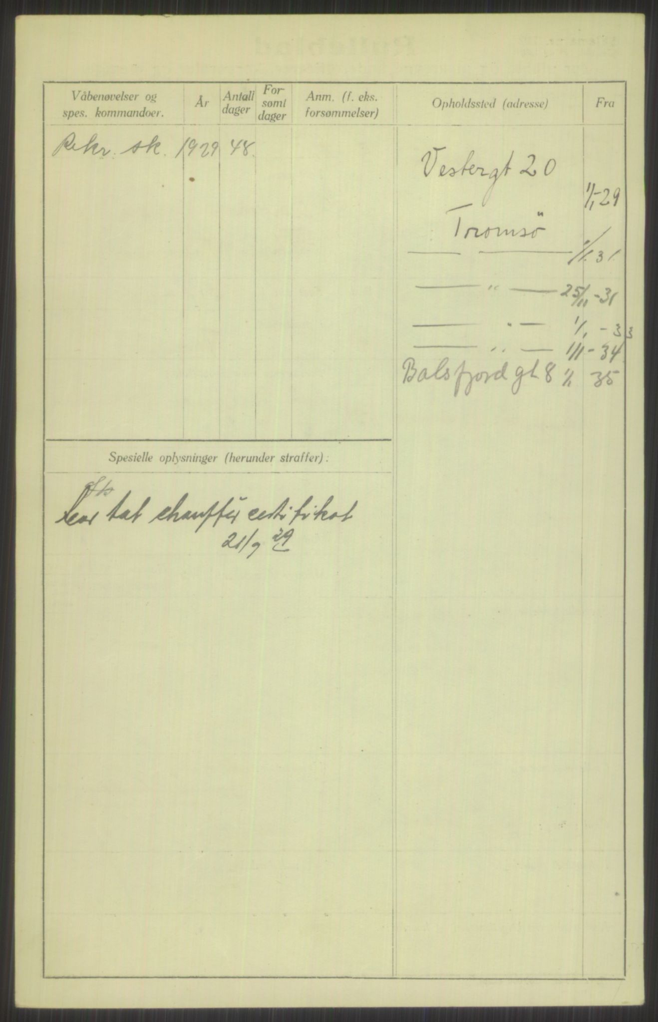 Forsvaret, Troms infanteriregiment nr. 16, AV/RA-RAFA-3146/P/Pa/L0013/0004: Rulleblad / Rulleblad for regimentets menige mannskaper, årsklasse 1929, 1929, s. 1288