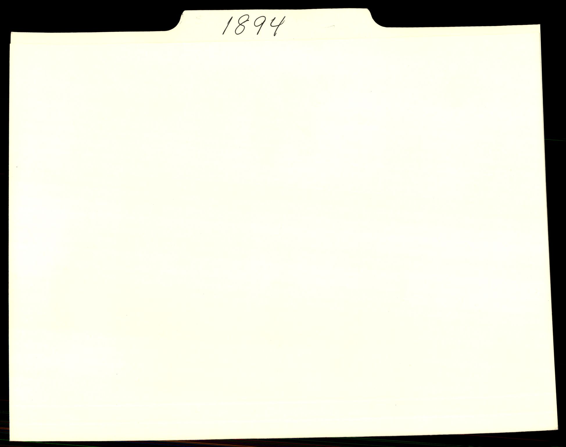 Trondhjems turistforening, SAT/PA-0669/Da/L0004: Korrespondanse, 1894-1897, s. 1