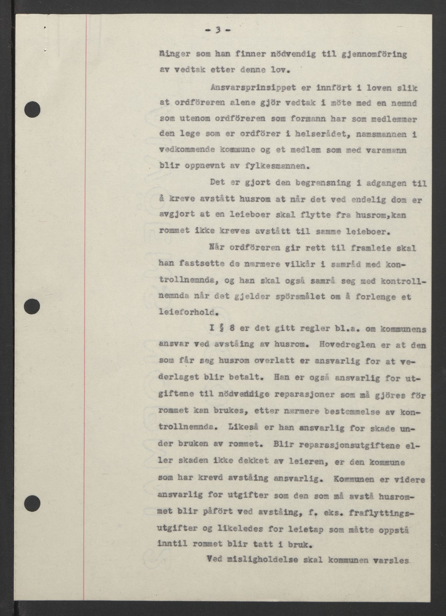 NS-administrasjonen 1940-1945 (Statsrådsekretariatet, de kommisariske statsråder mm), AV/RA-S-4279/D/Db/L0090: Foredrag til vedtak utenfor ministermøte, 1942-1945, s. 33