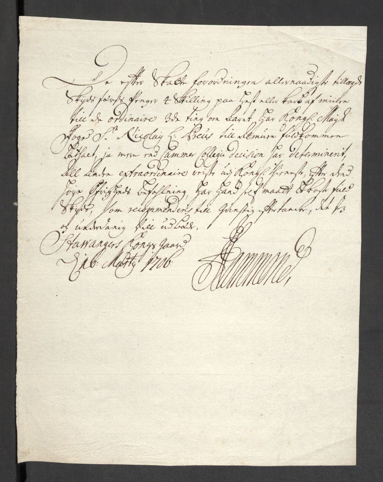 Rentekammeret inntil 1814, Reviderte regnskaper, Fogderegnskap, AV/RA-EA-4092/R46/L2733: Fogderegnskap Jæren og Dalane, 1705-1708, s. 69