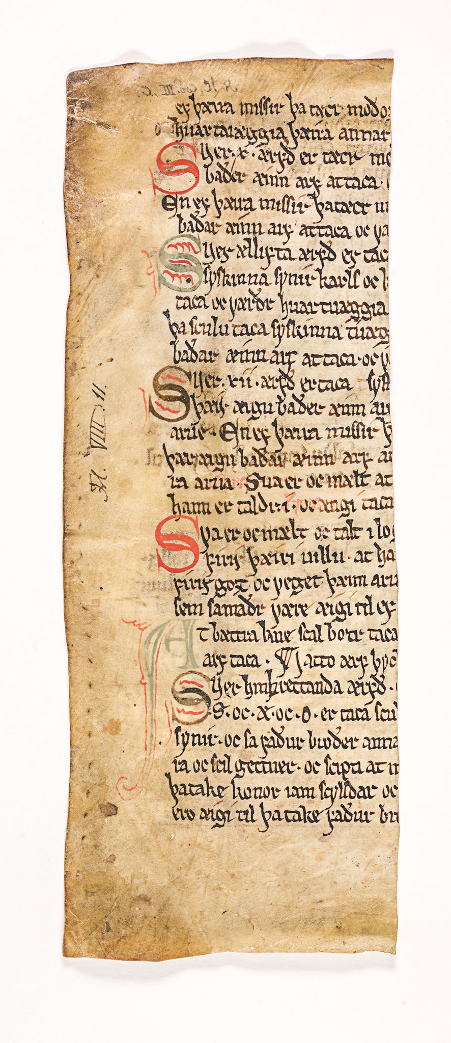 Riksarkivets diplomsamling, AV/RA-EA-5965/F26/L0001: Norrøne membranfragmenter bestand 1, 1100-1536, s. 84