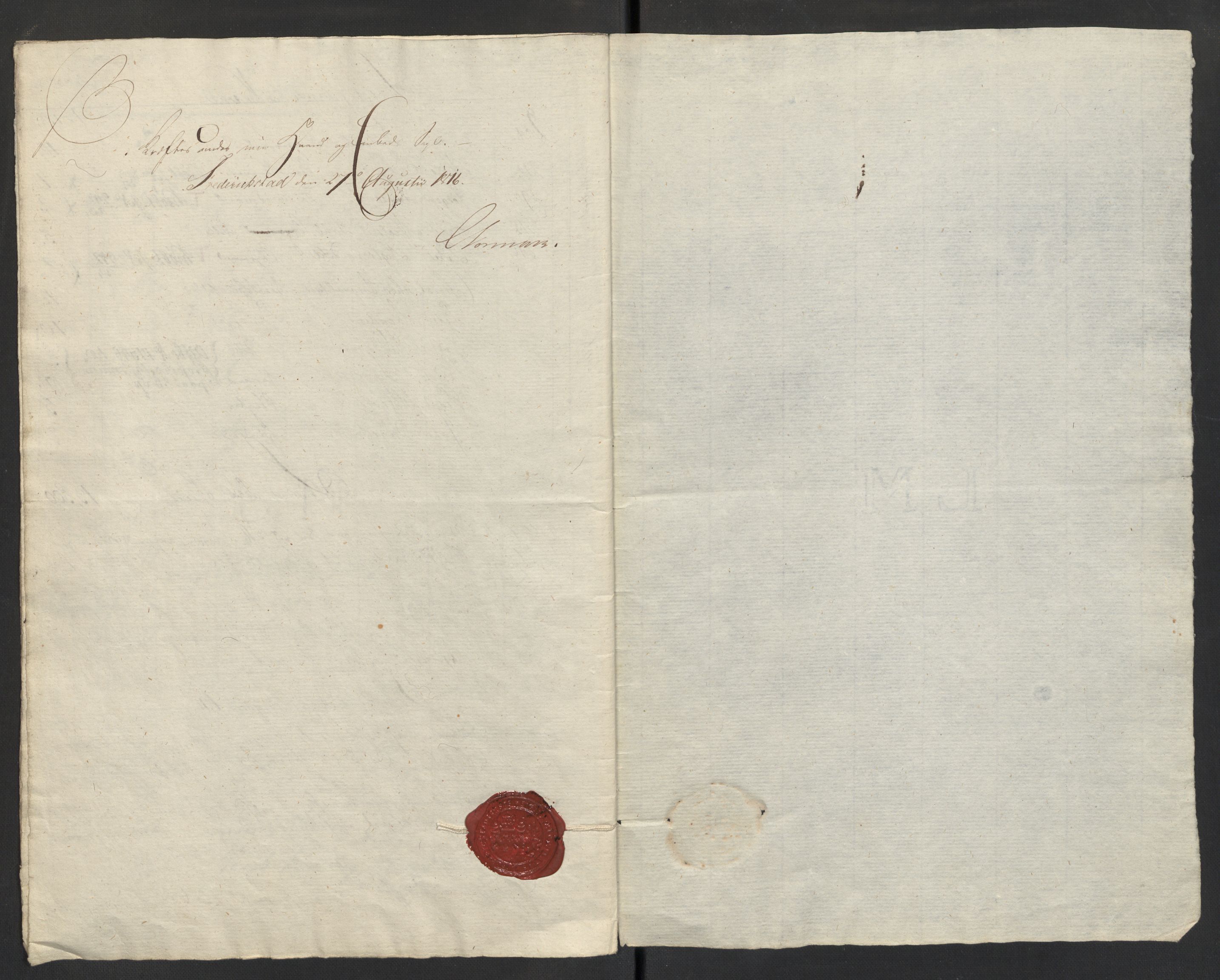 Sølvskatten 1816, NOBA/SOLVSKATTEN/A/L0006: Bind 7: Fredrikstad, 1816, s. 7
