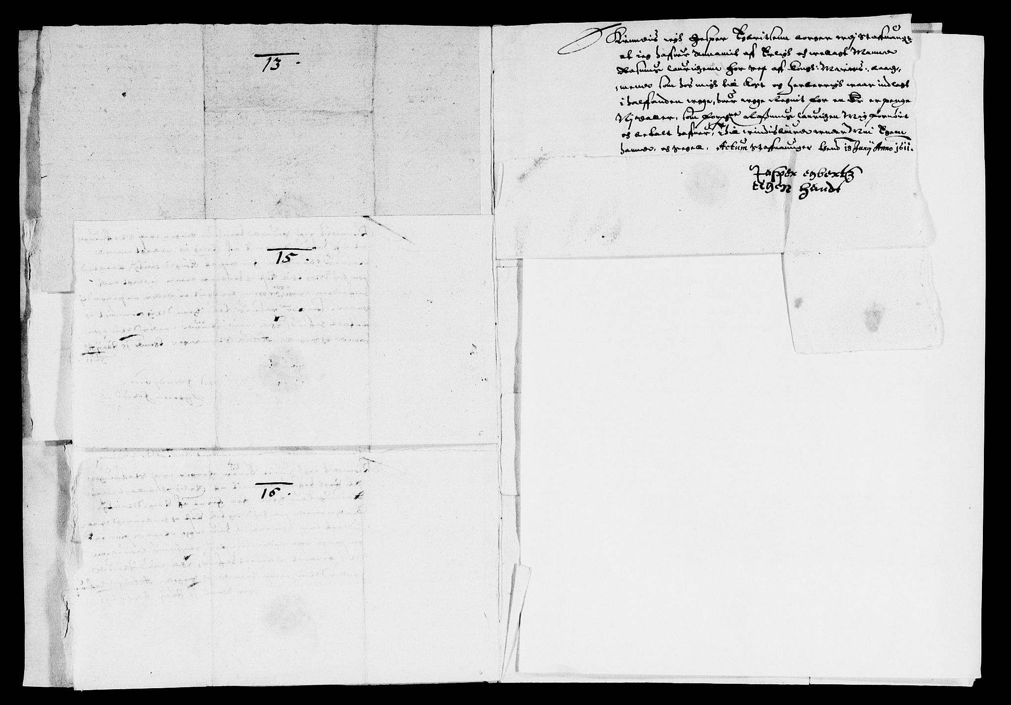 Rentekammeret inntil 1814, Reviderte regnskaper, Lensregnskaper, AV/RA-EA-5023/R/Rb/Rbs/L0002: Stavanger len, 1605-1611