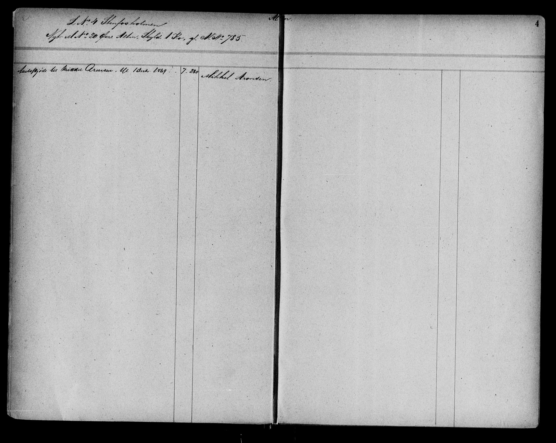 Alta fogderi/sorenskriveri, SATØ/SATØ-5/1/K/Kb/Kba/L0007pantereg: Panteregister nr. 7, 1776, s. 4