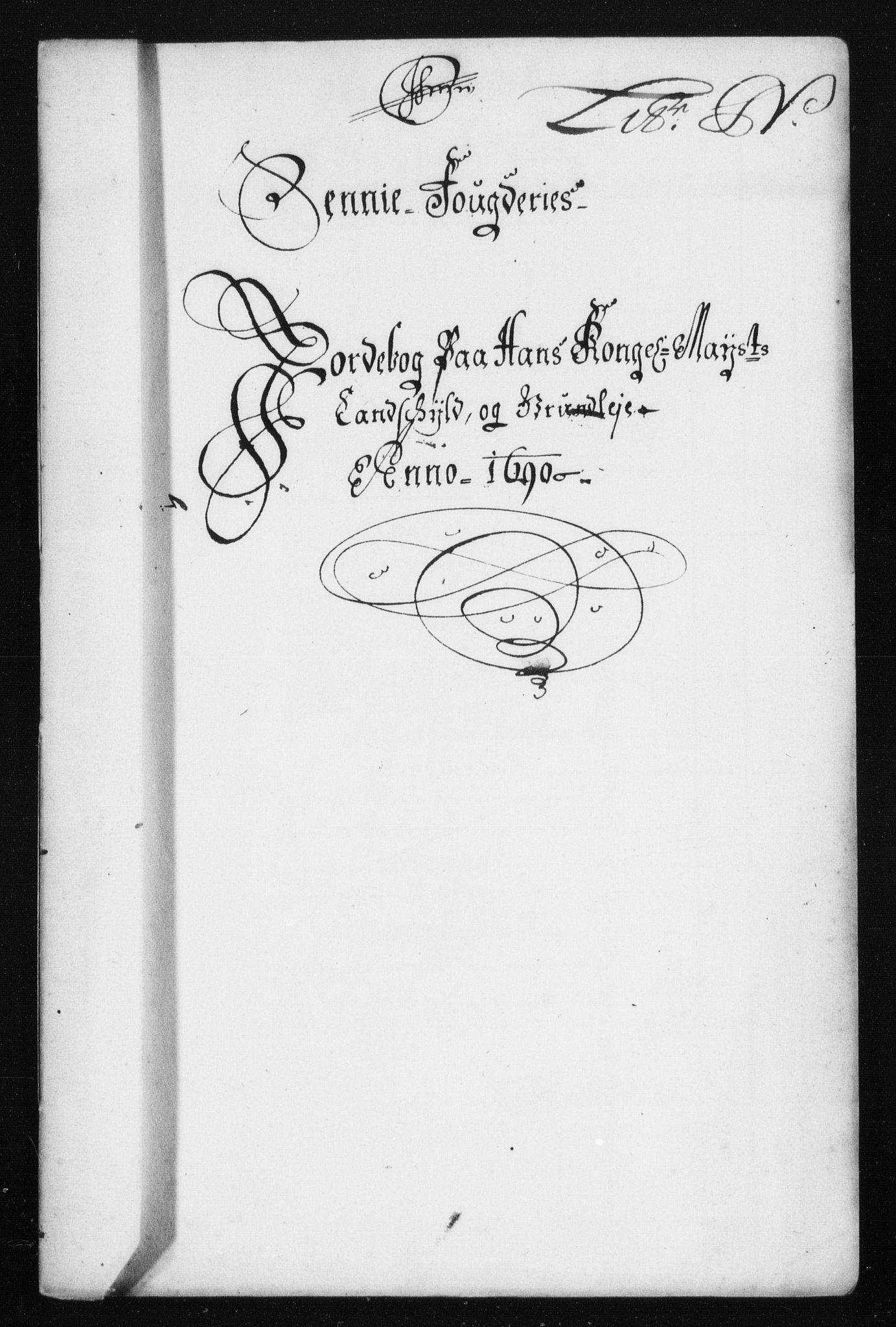 Rentekammeret inntil 1814, Reviderte regnskaper, Stiftamtstueregnskaper, Trondheim stiftamt og Nordland amt, RA/EA-6044/R/Rh/L0015: Nordland amt, 1690