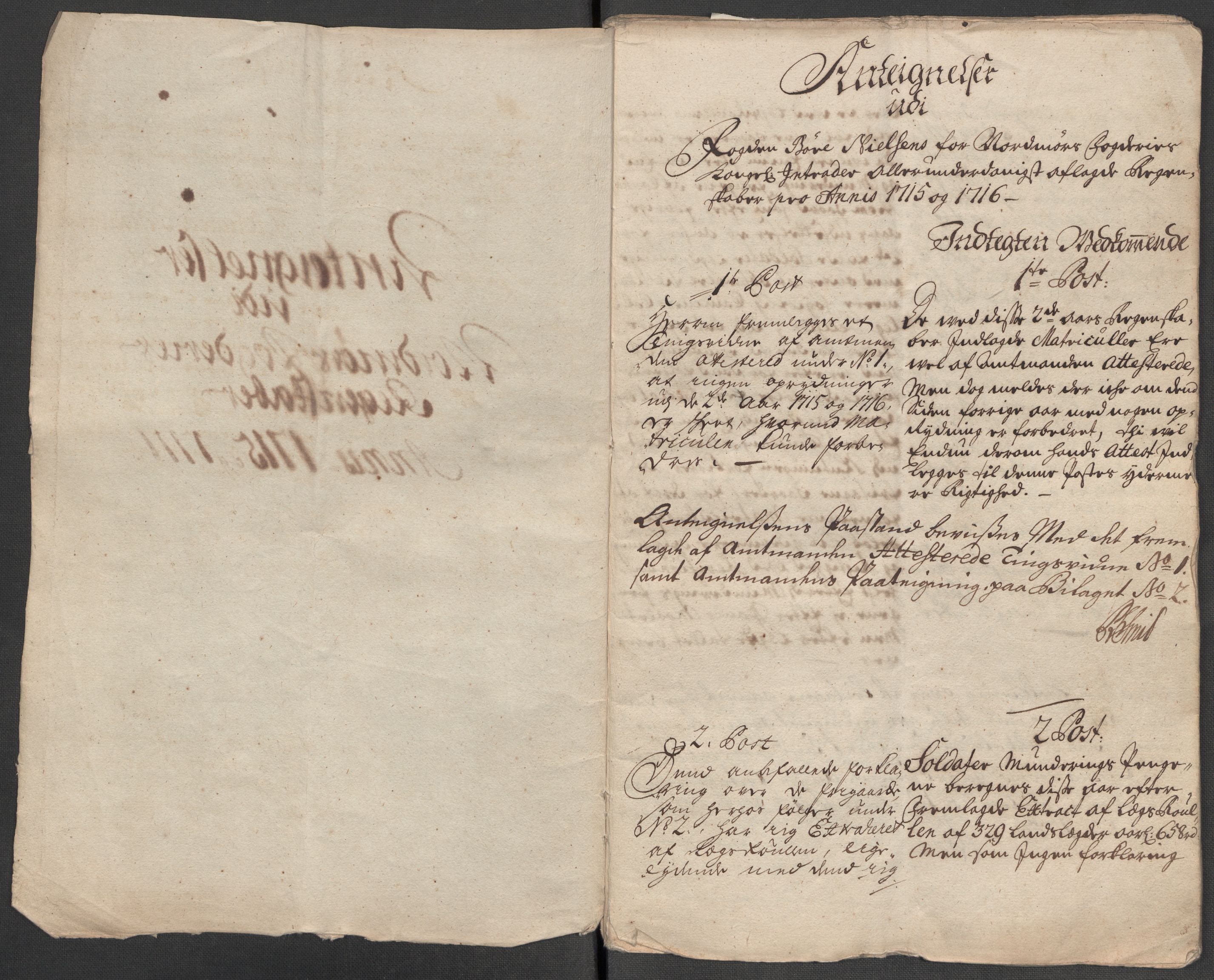 Rentekammeret inntil 1814, Reviderte regnskaper, Fogderegnskap, AV/RA-EA-4092/R56/L3749: Fogderegnskap Nordmøre, 1716, s. 261