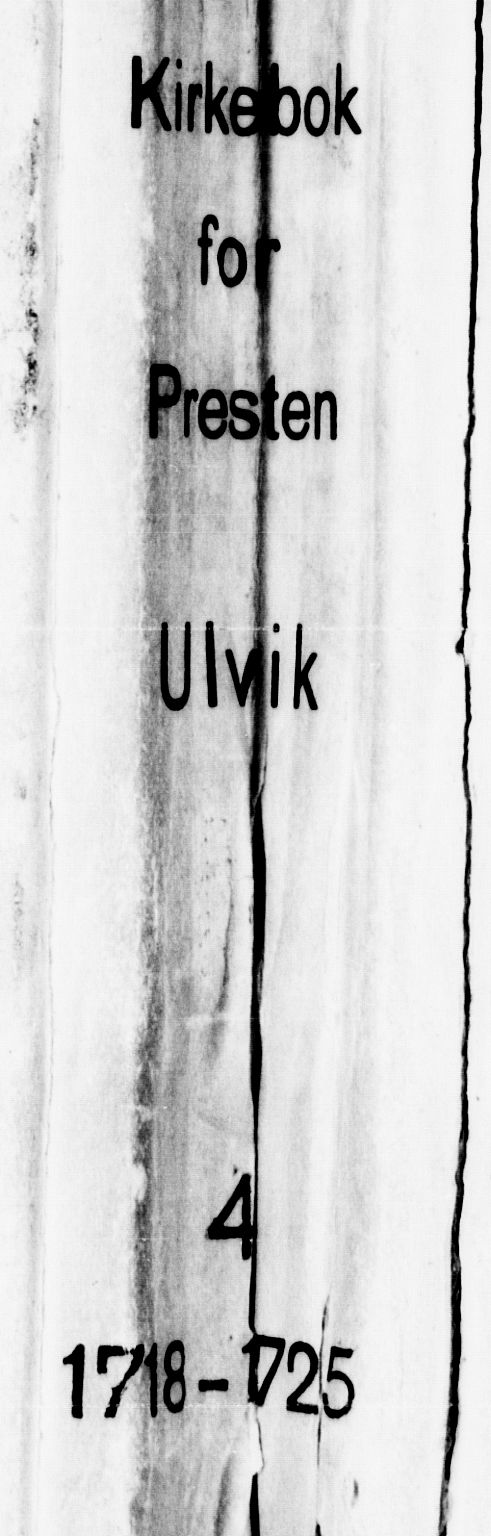 Ulvik sokneprestembete, AV/SAB-A-78801/H/Haa: Ministerialbok nr. A 4, 1718-1725