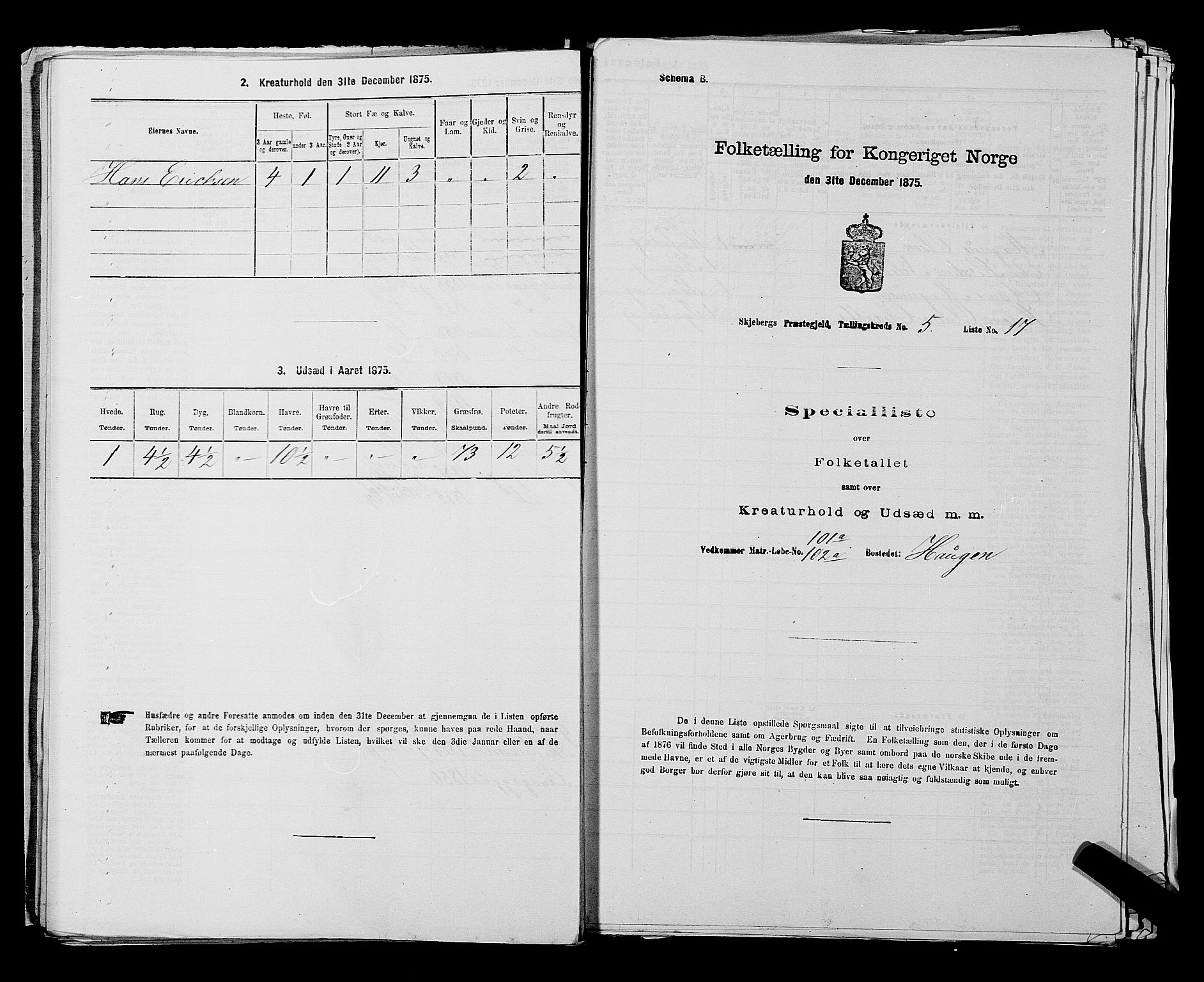 RA, Folketelling 1875 for 0115P Skjeberg prestegjeld, 1875, s. 881