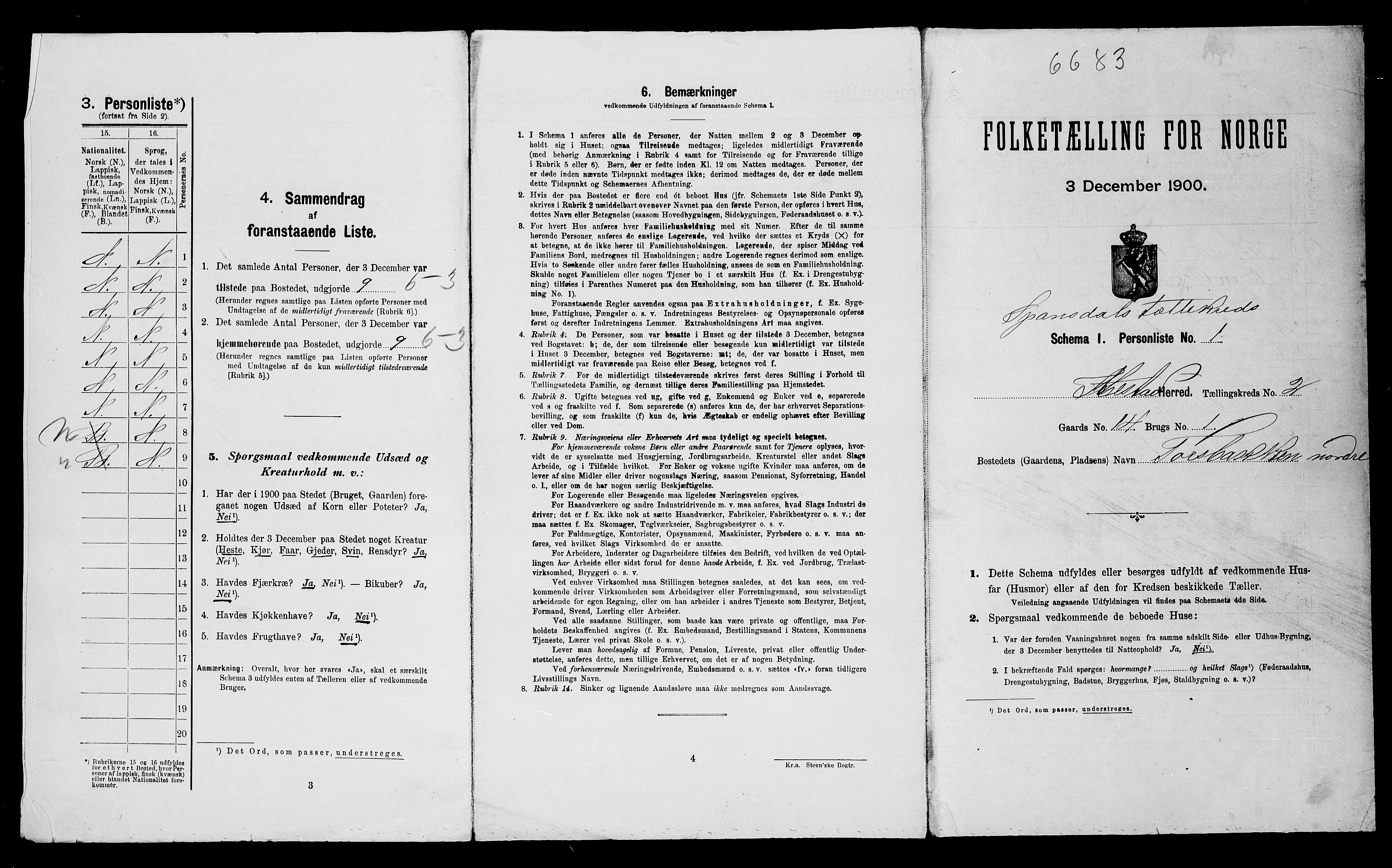 SATØ, Folketelling 1900 for 1917 Ibestad herred, 1900, s. 355
