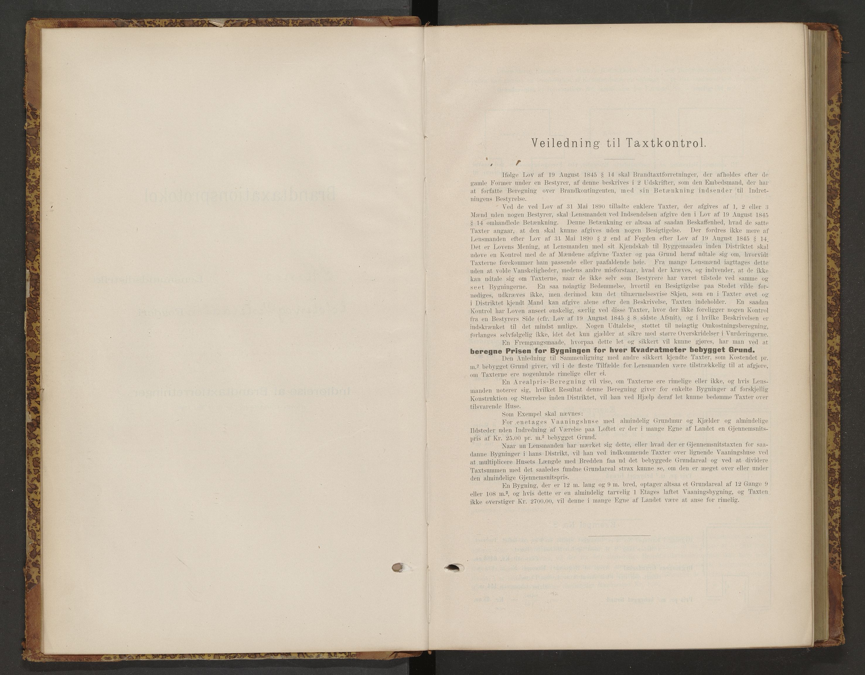 Norges Brannkasse Øksnes, AV/SAT-A-5589/Fb/L0001: Branntakstprotokoll, 1894-1913