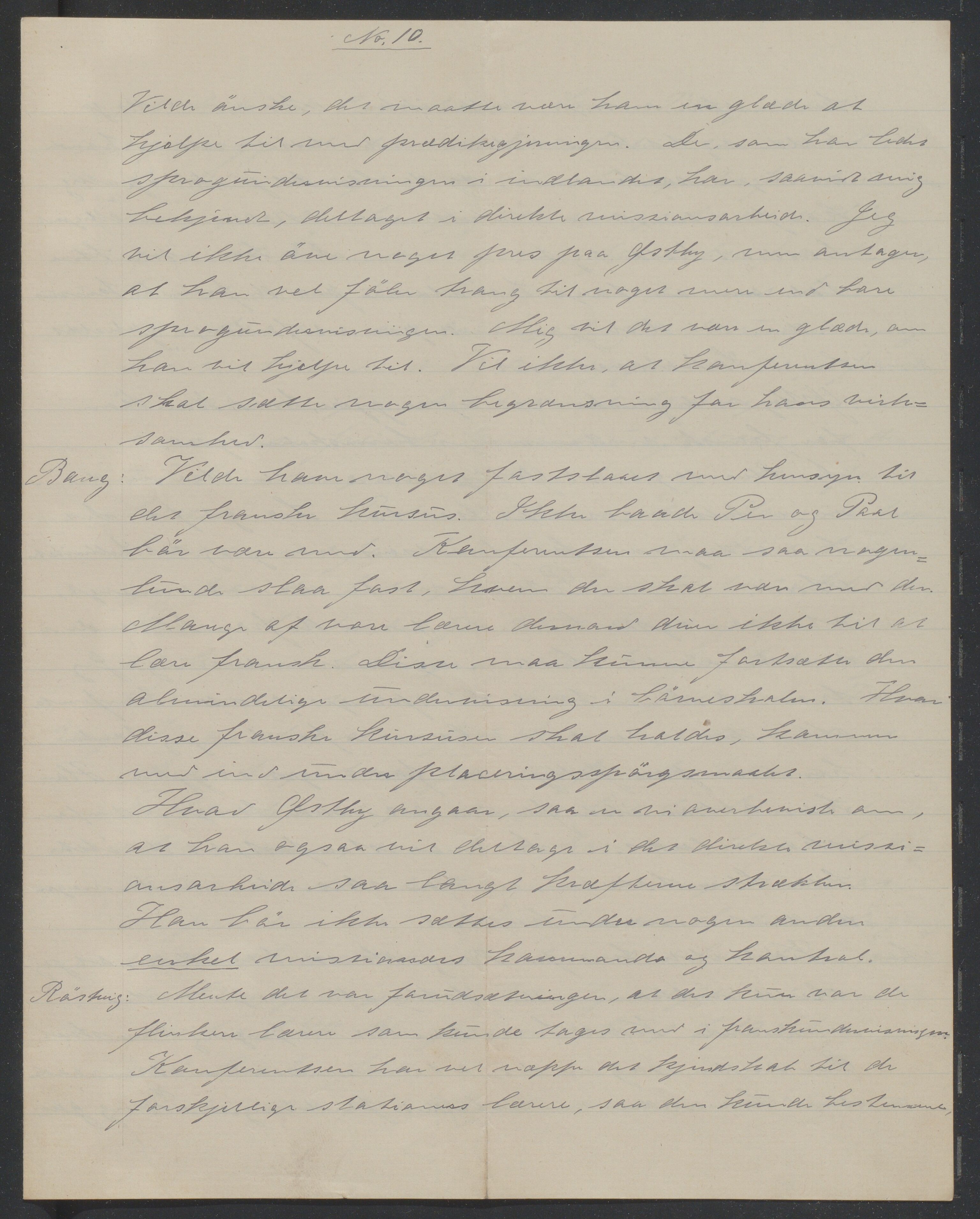 Det Norske Misjonsselskap - hovedadministrasjonen, VID/MA-A-1045/D/Da/Daa/L0041/0010: Konferansereferat og årsberetninger / Konferansereferat fra Vest-Madagaskar., 1897