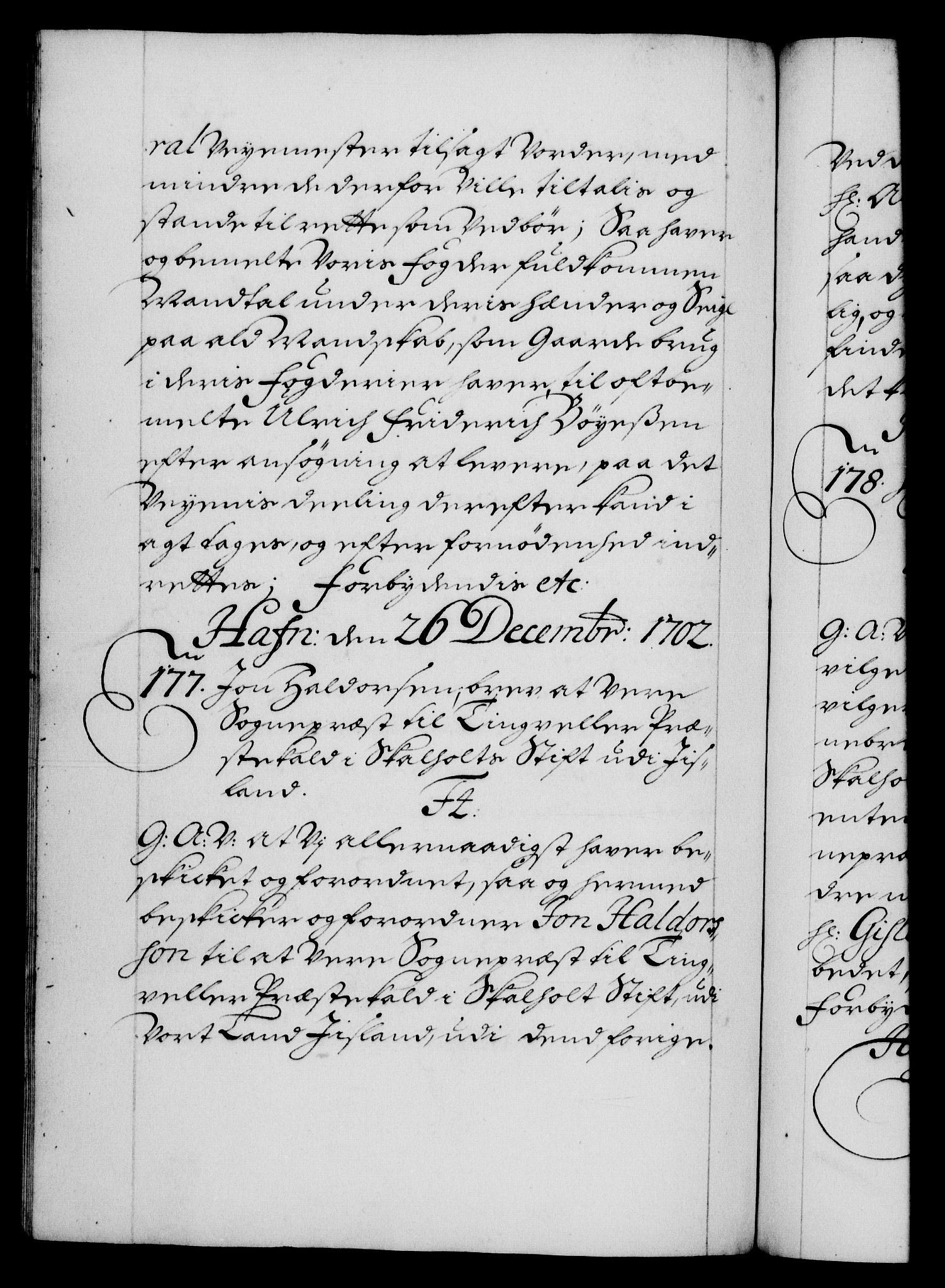 Danske Kanselli 1572-1799, AV/RA-EA-3023/F/Fc/Fca/Fcaa/L0018: Norske registre, 1699-1703, s. 435b