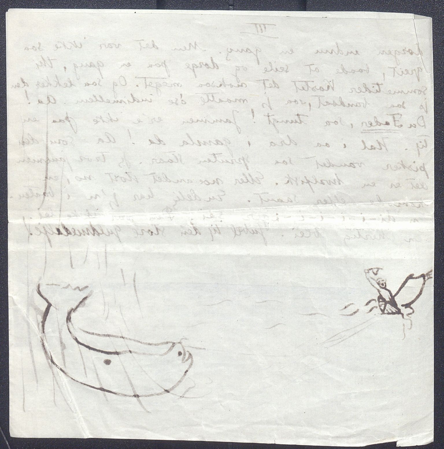 Harald Sohlberg, NMFK/NMFK-1057/D/L0001: Illustrerte brev fra Harald Sohlberg (1869-1935) til sønnen Dag Sohlberg, 1920-1928, s. 28