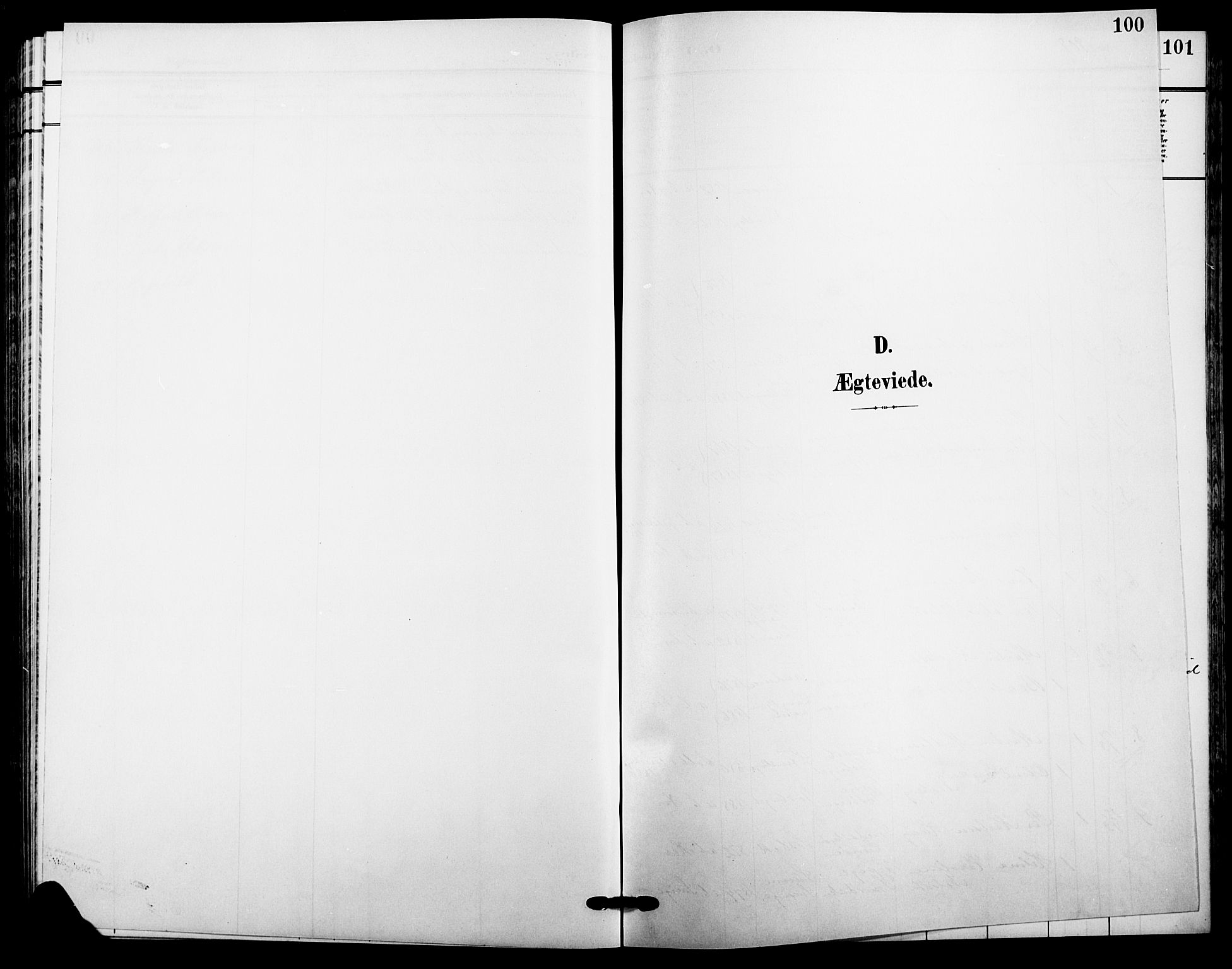 Trysil prestekontor, SAH/PREST-046/H/Ha/Hab/L0009: Klokkerbok nr. 9, 1904-1924, s. 100