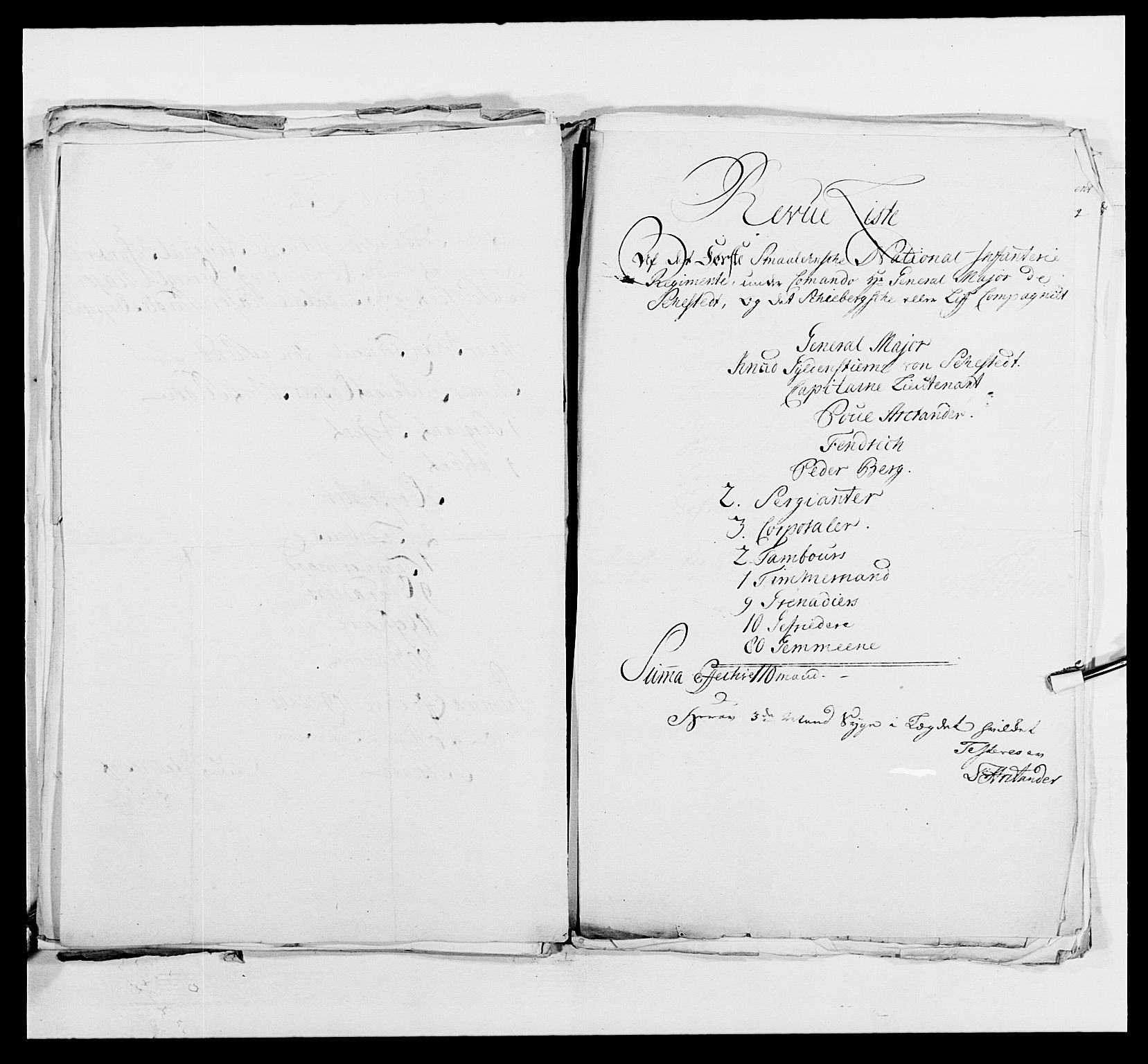 Kommanderende general (KG I) med Det norske krigsdirektorium, AV/RA-EA-5419/E/Ea/L0495: 1. Smålenske regiment, 1732-1763, s. 616