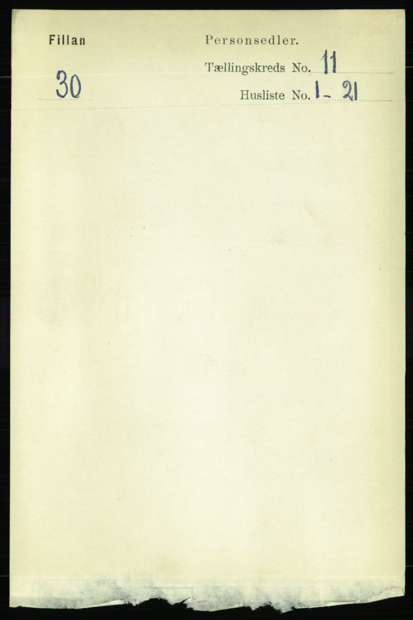 RA, Folketelling 1891 for 1616 Fillan herred, 1891, s. 2777