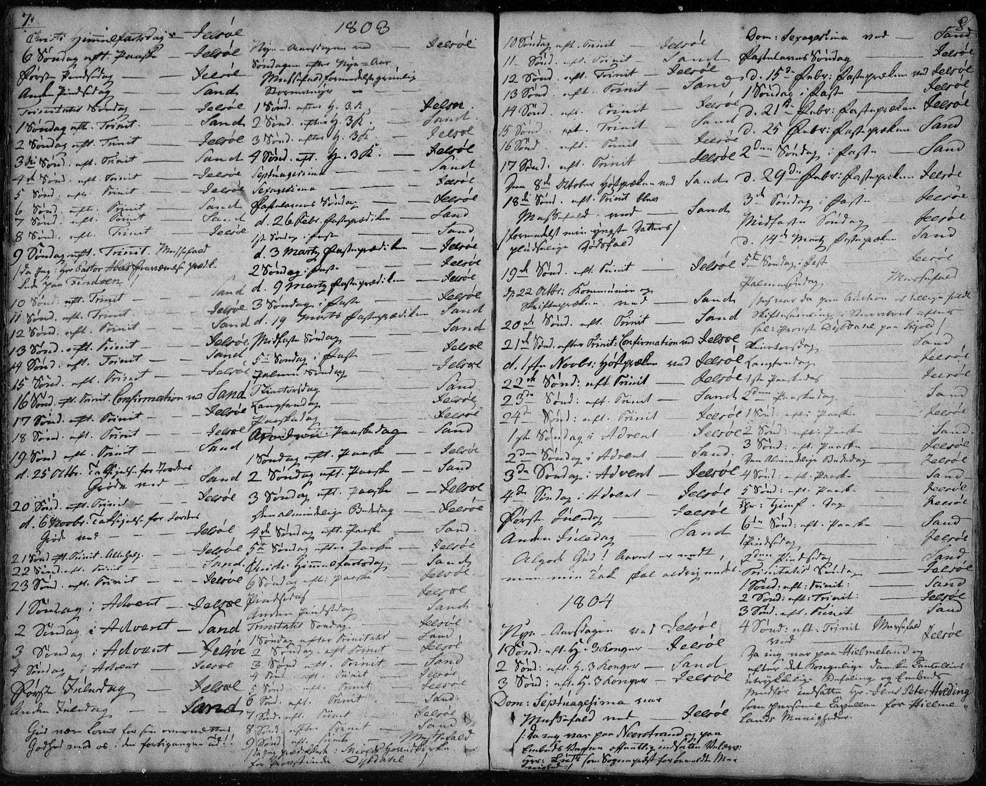Jelsa sokneprestkontor, AV/SAST-A-101842/01/IV: Ministerialbok nr. A 4, 1796-1816, s. 7-8