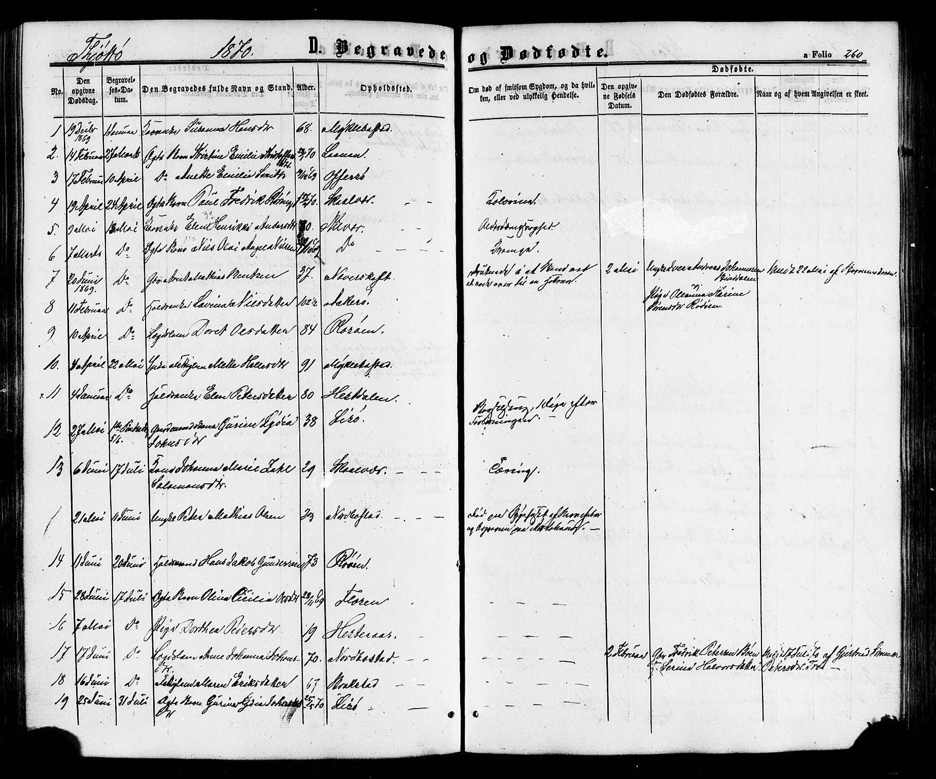 Ministerialprotokoller, klokkerbøker og fødselsregistre - Nordland, SAT/A-1459/817/L0262: Ministerialbok nr. 817A03/ 1, 1862-1877, s. 260