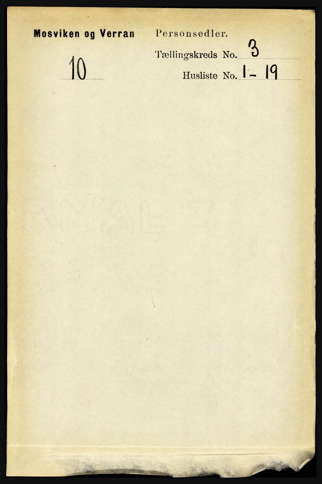 RA, Folketelling 1891 for 1723 Mosvik og Verran herred, 1891, s. 935