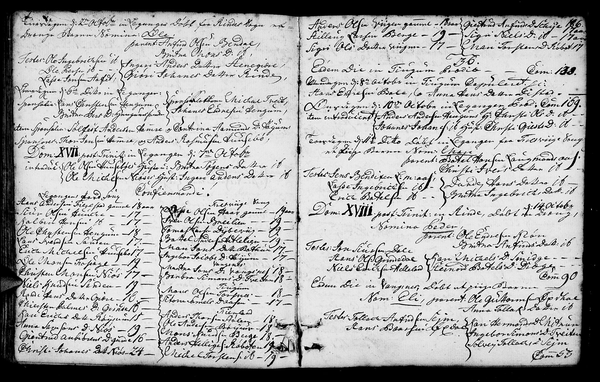 Leikanger sokneprestembete, AV/SAB-A-81001/H/Haa/Haaa/L0003: Ministerialbok nr. A 3, 1756-1770, s. 186