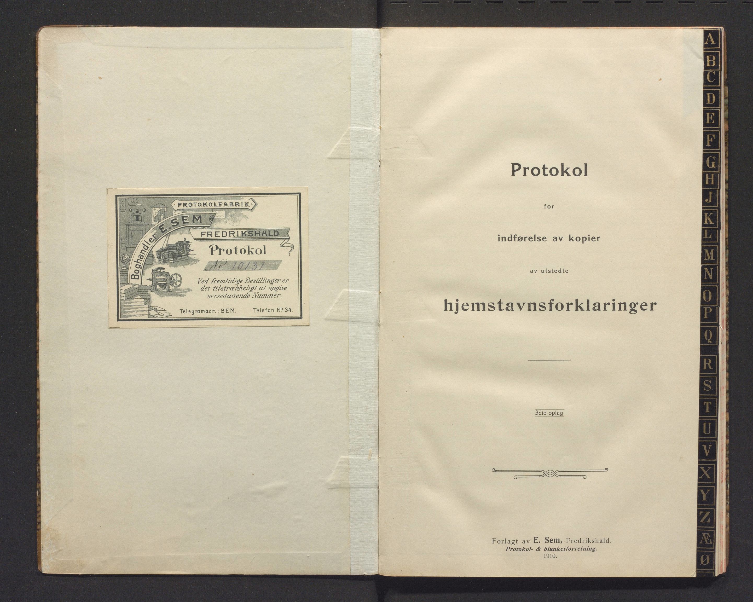 Ullensvang herad. Fattigkommisjonen, IKAH/1231b-311/I/Ia/L0002: Protokoll over heimstavnsforklaringar, 1908-1913