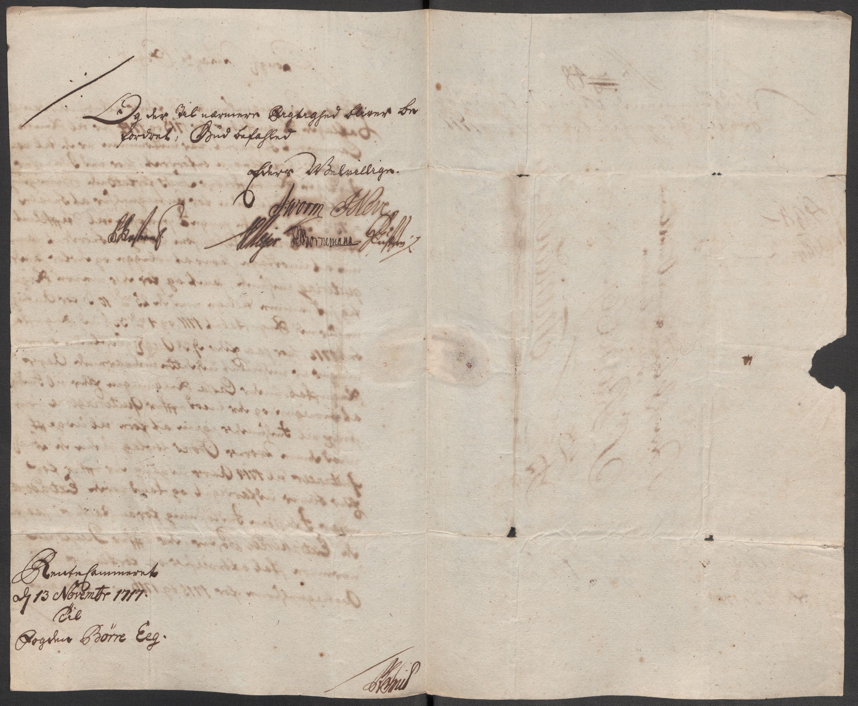 Rentekammeret inntil 1814, Reviderte regnskaper, Fogderegnskap, RA/EA-4092/R55/L3664: Fogderegnskap Romsdal, 1717, s. 237